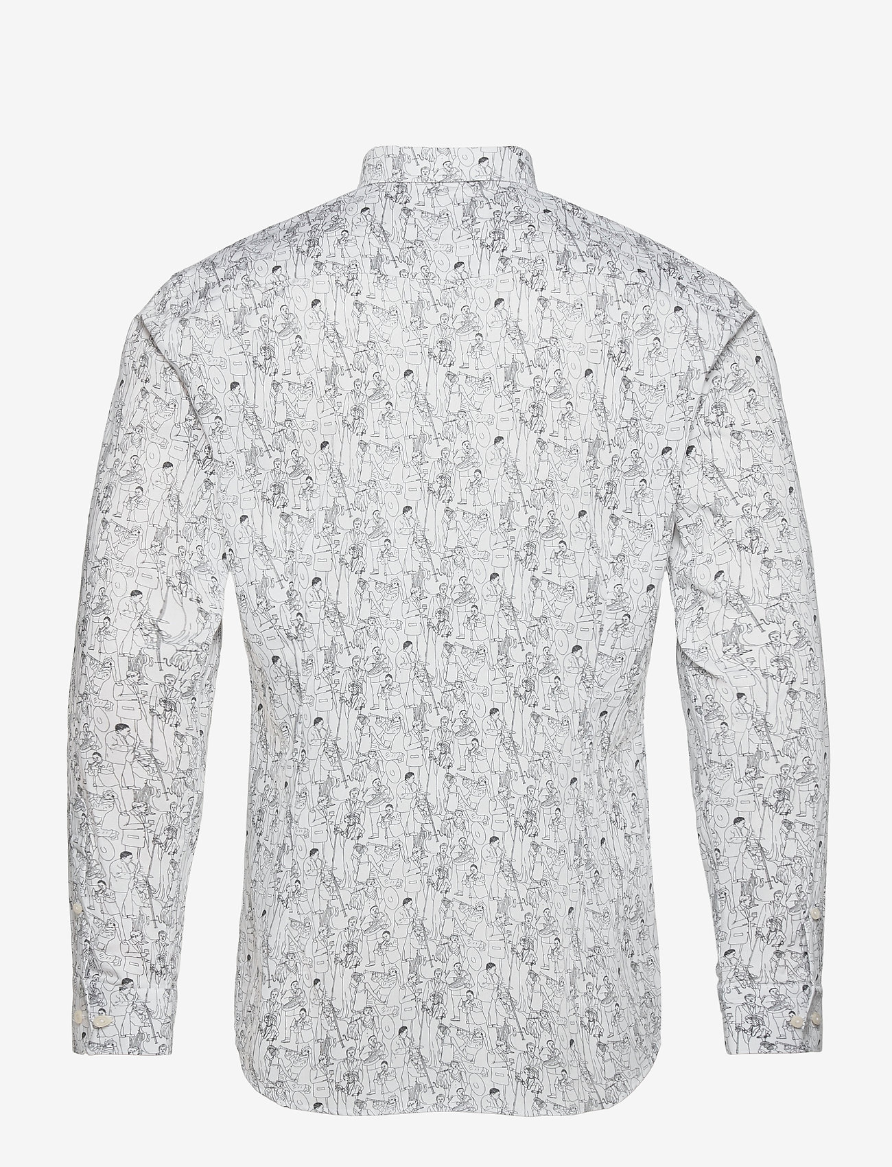 Eton - Men's shirt: Business  Signature Twill - white - 1