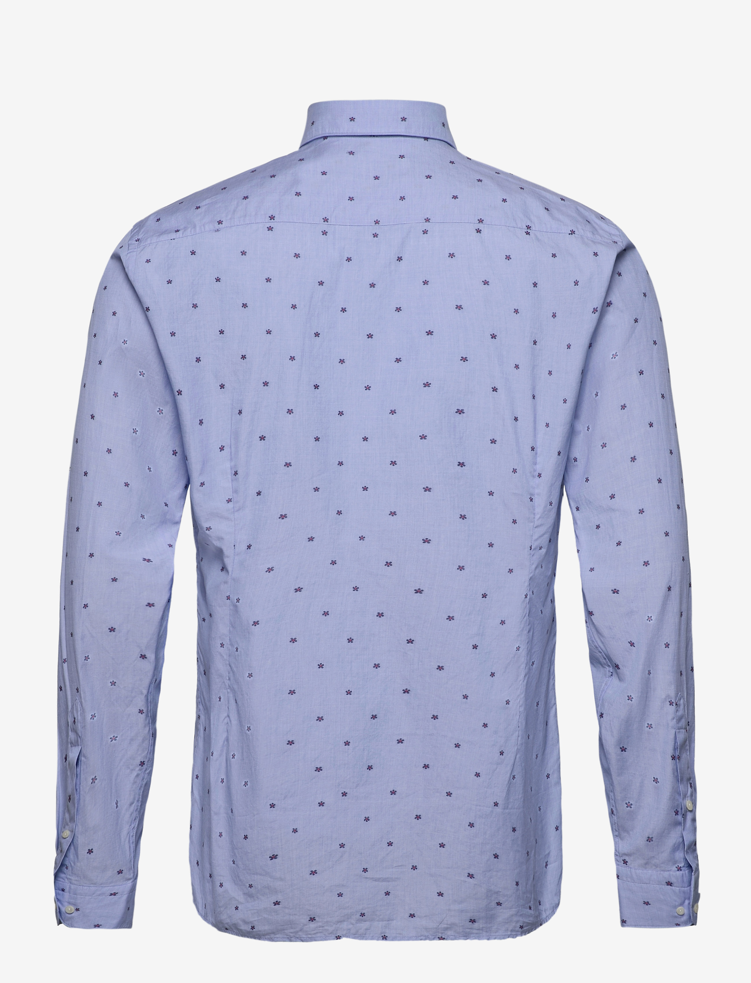 Eton - Slim fit Blue Signature Twill shirt - blue - 1