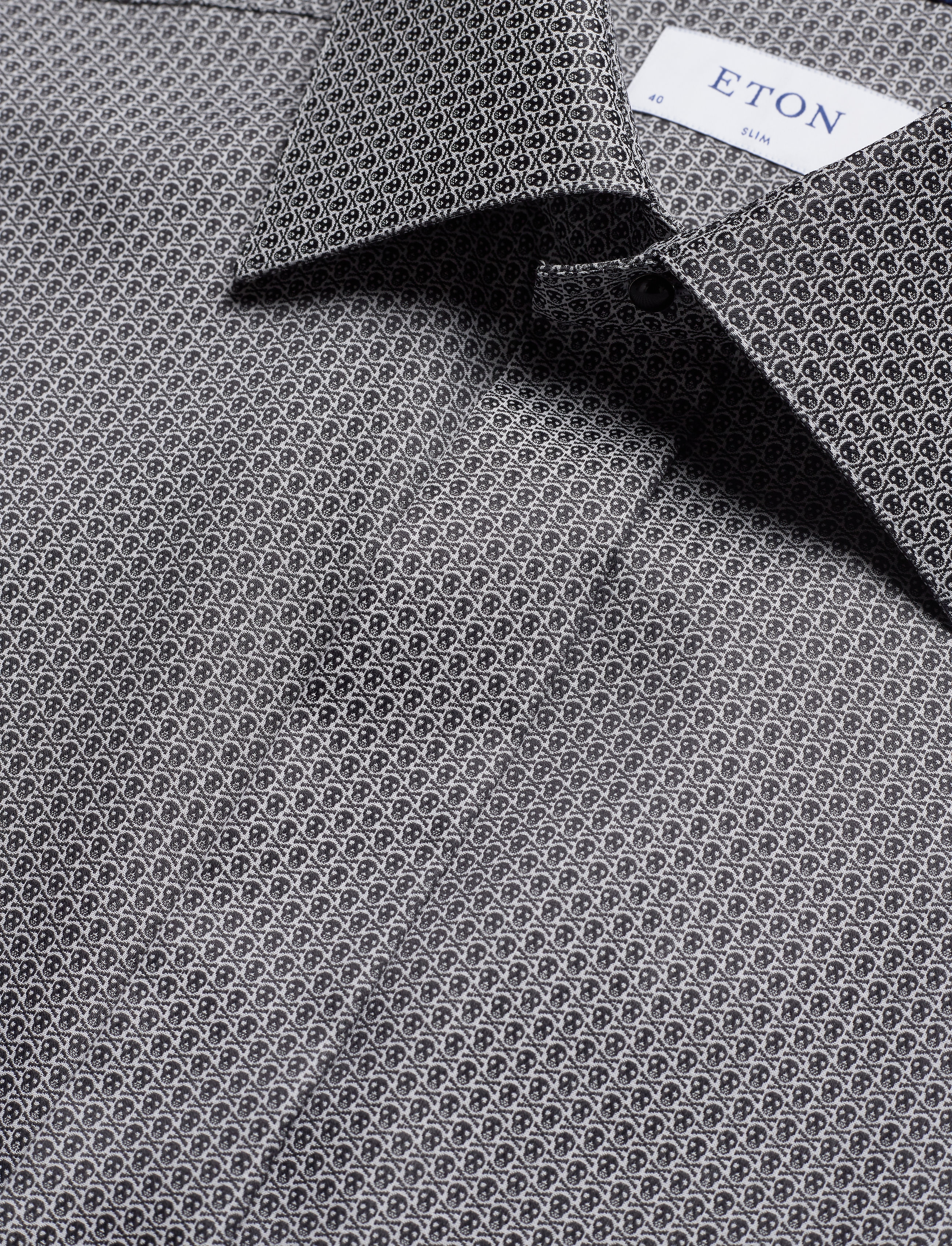 Eton - Skulls evening shirt - black - 2