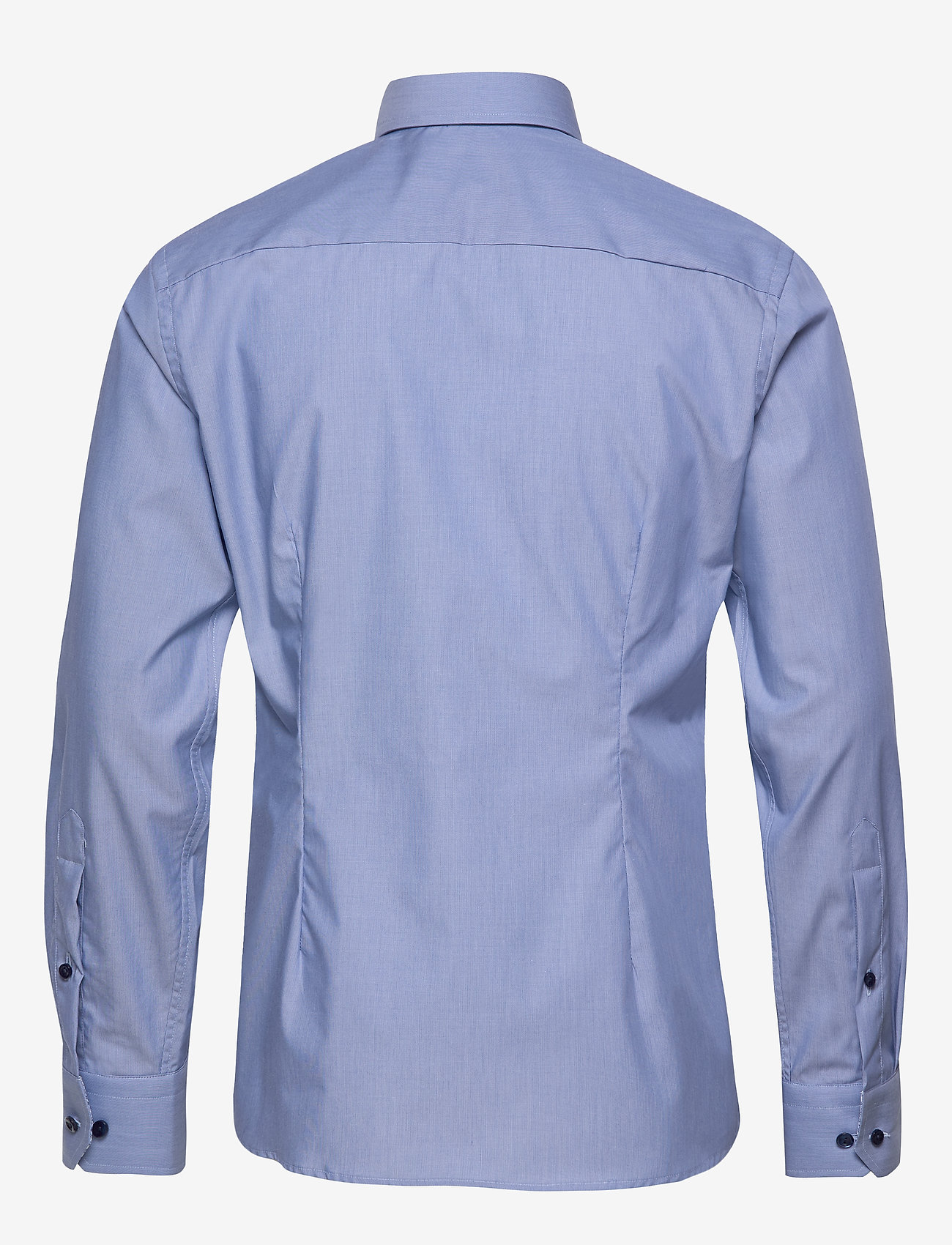 Eton - Multi paisley poplin shirt - blue - 1