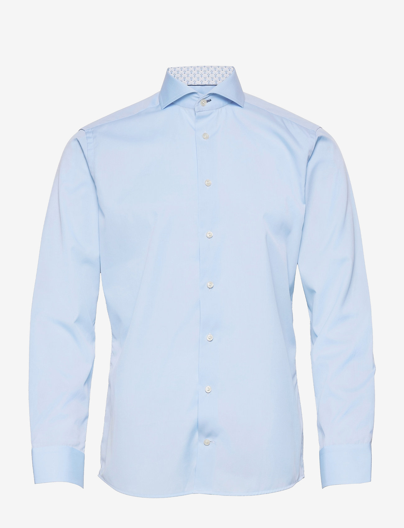 Eton - White poplin shirt - light blue - 0