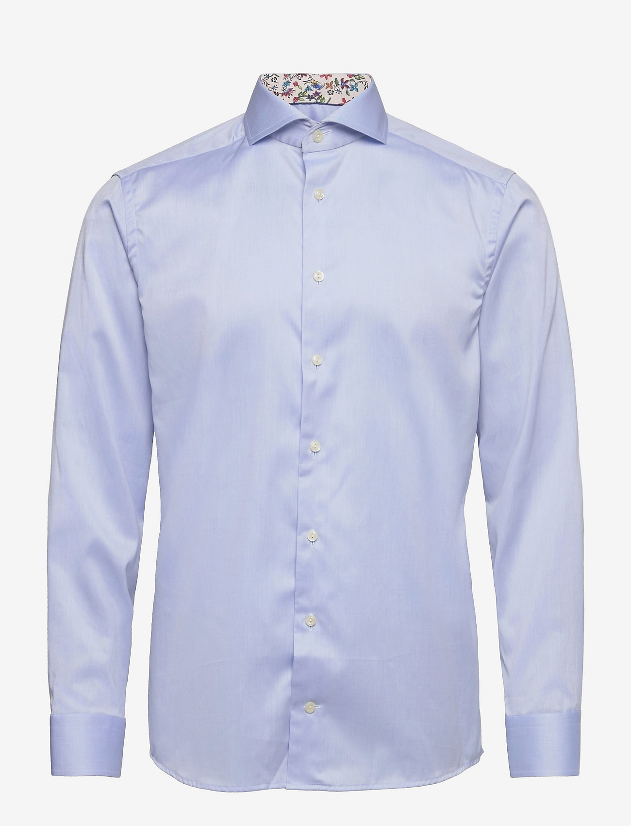 Eton - Men's shirt: Business  Signature Twill - light blue - 0