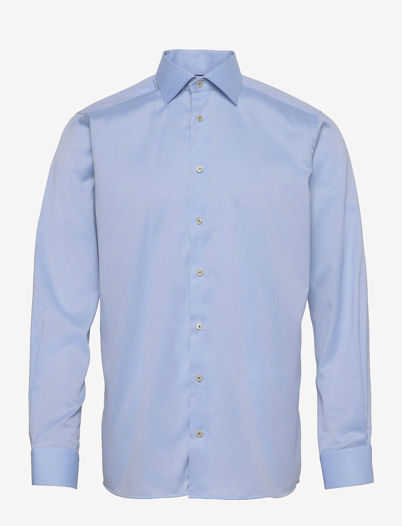 Eton - Men's shirt: Business  Signature Twill - light blue - 0