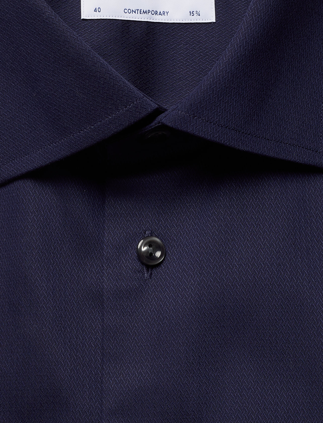 Eton - Micro braid shirt - navy - 2
