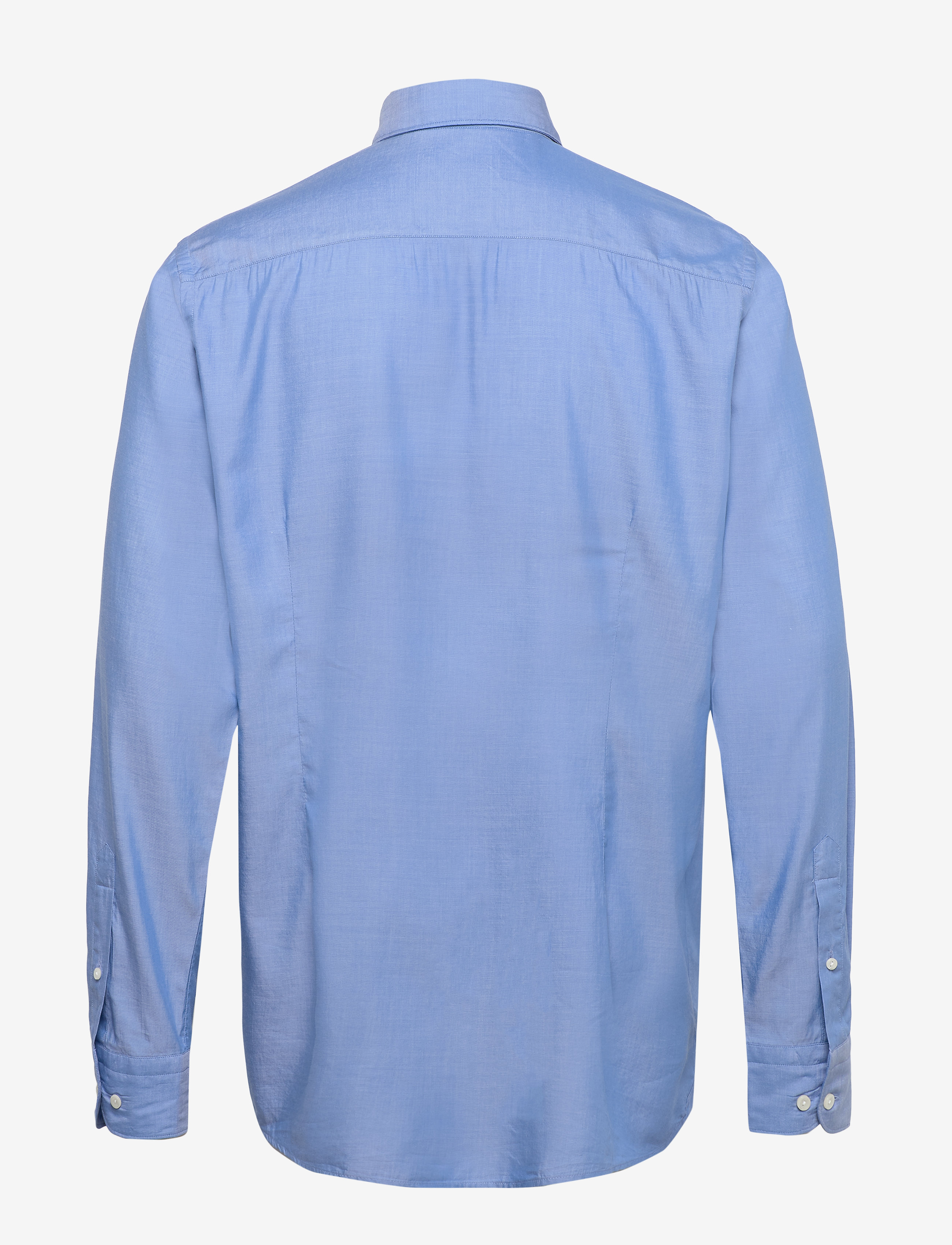 Eton - Blue twill shirt – soft - blue - 2