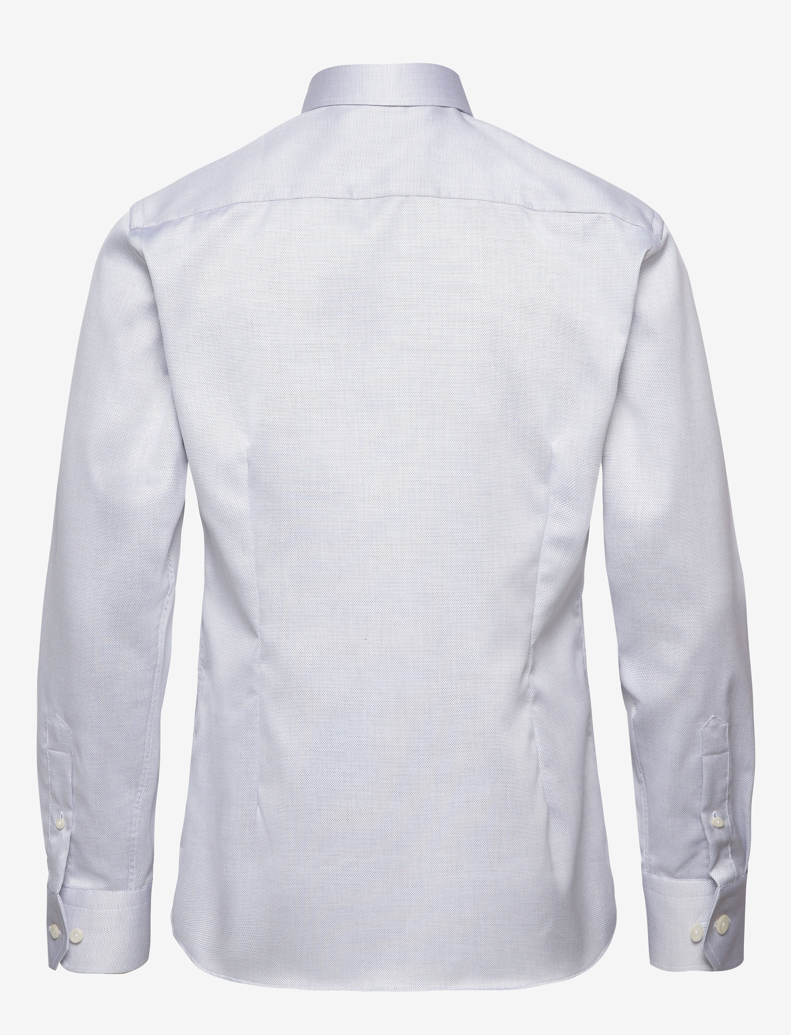 Eton - Diamond weave shirt - blue - 1