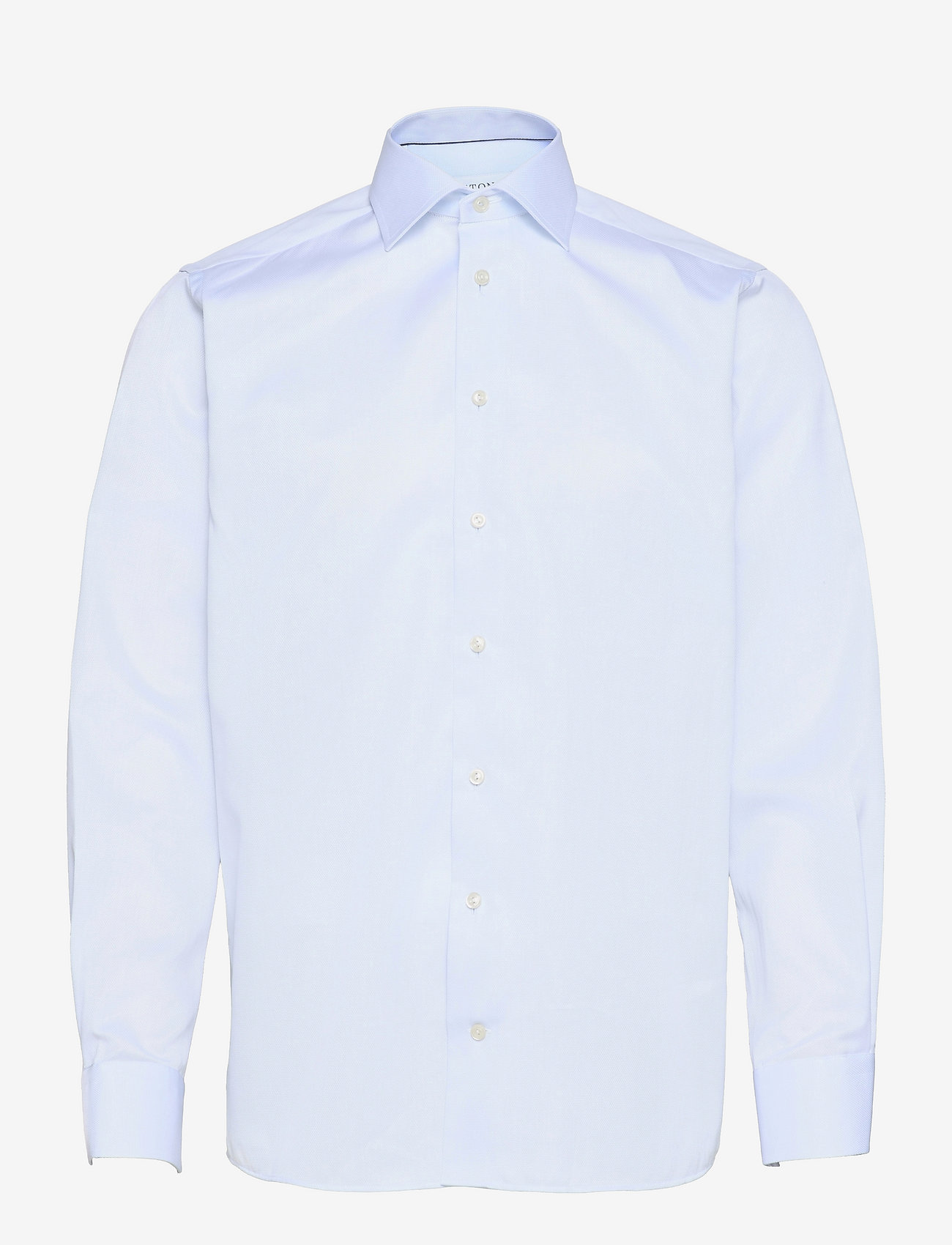 Eton - Beige diamond weave shirt - light blue - 0