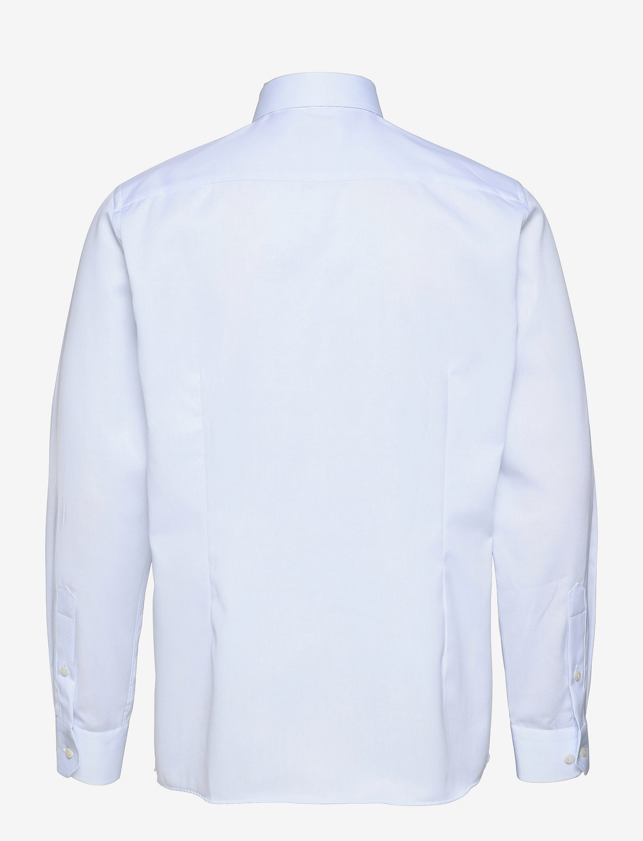 Eton - Beige diamond weave shirt - light blue - 1