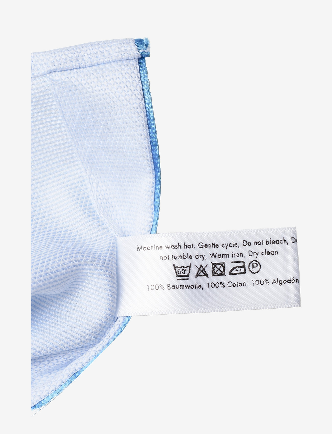 Eton - Beige diamond weave shirt - light blue - 2