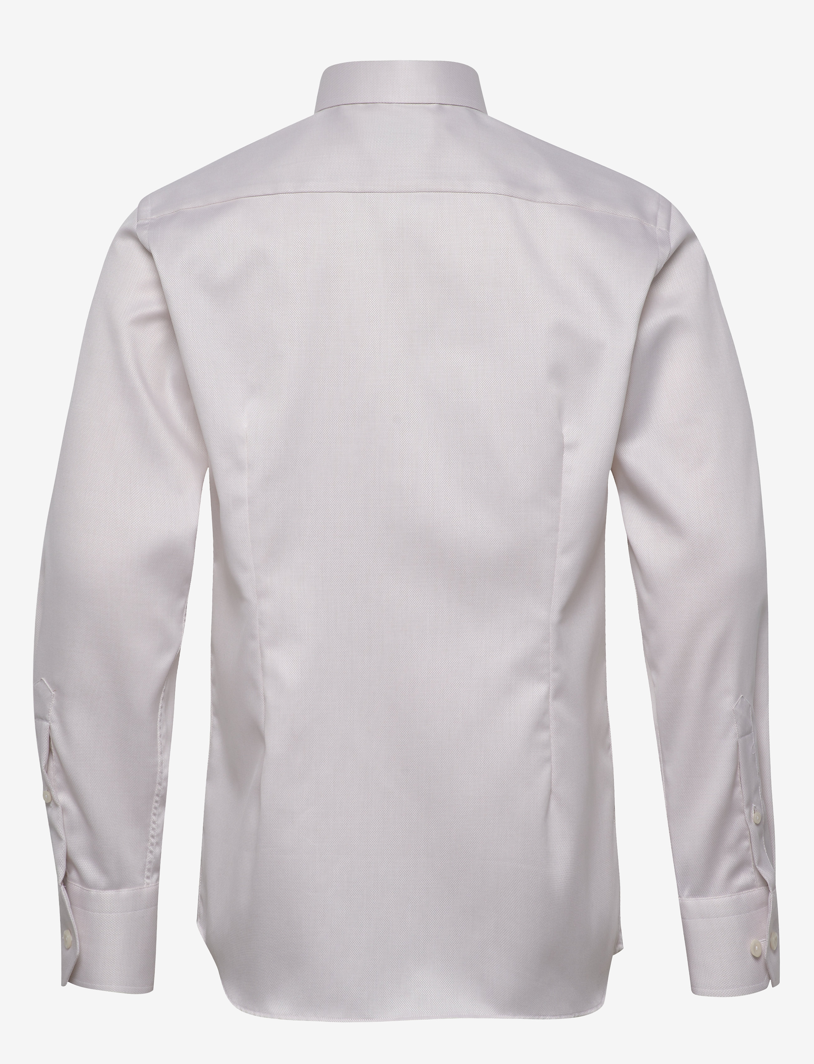 Eton - Beige diamond weave shirt - offwhite/brown - 1