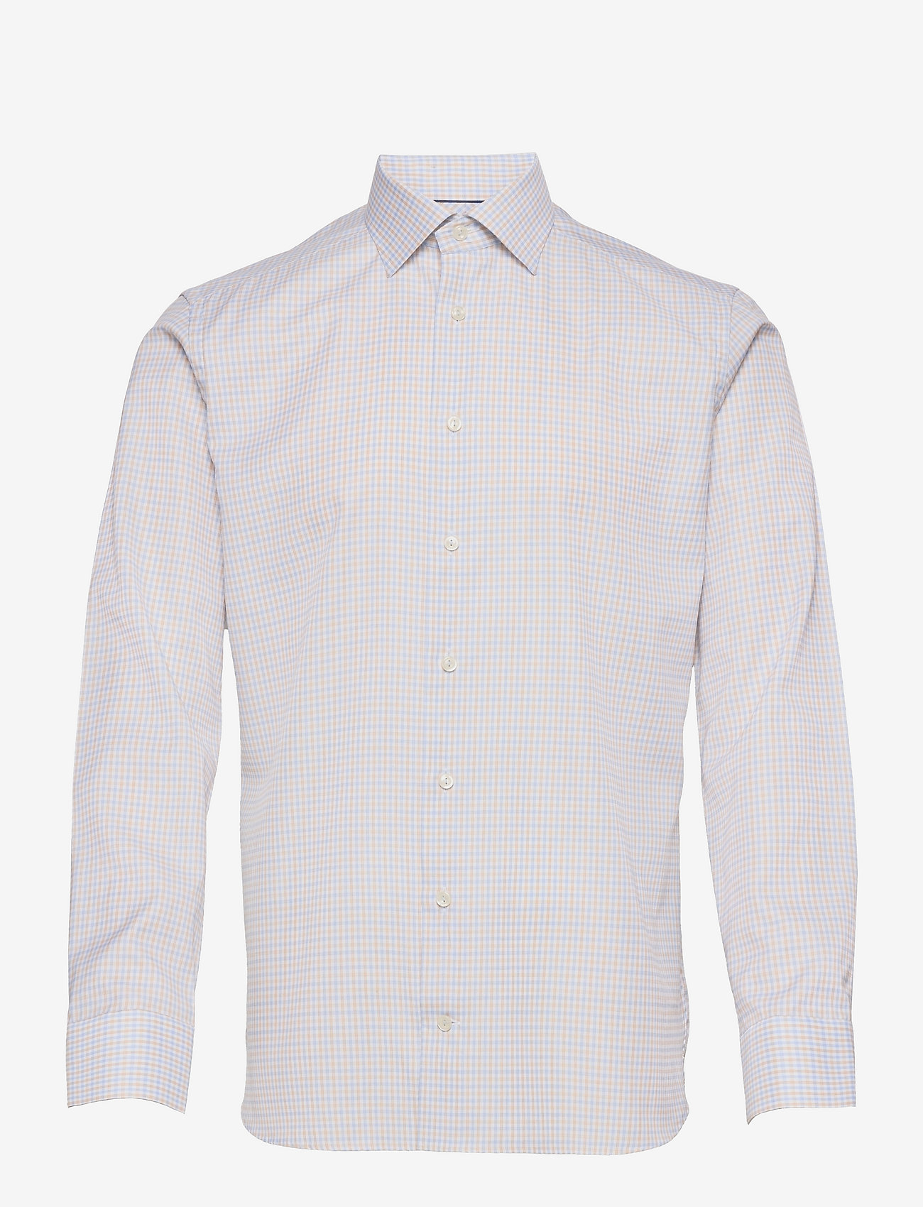 Eton - Men's shirt: Business  Signature Twill - beige - 0