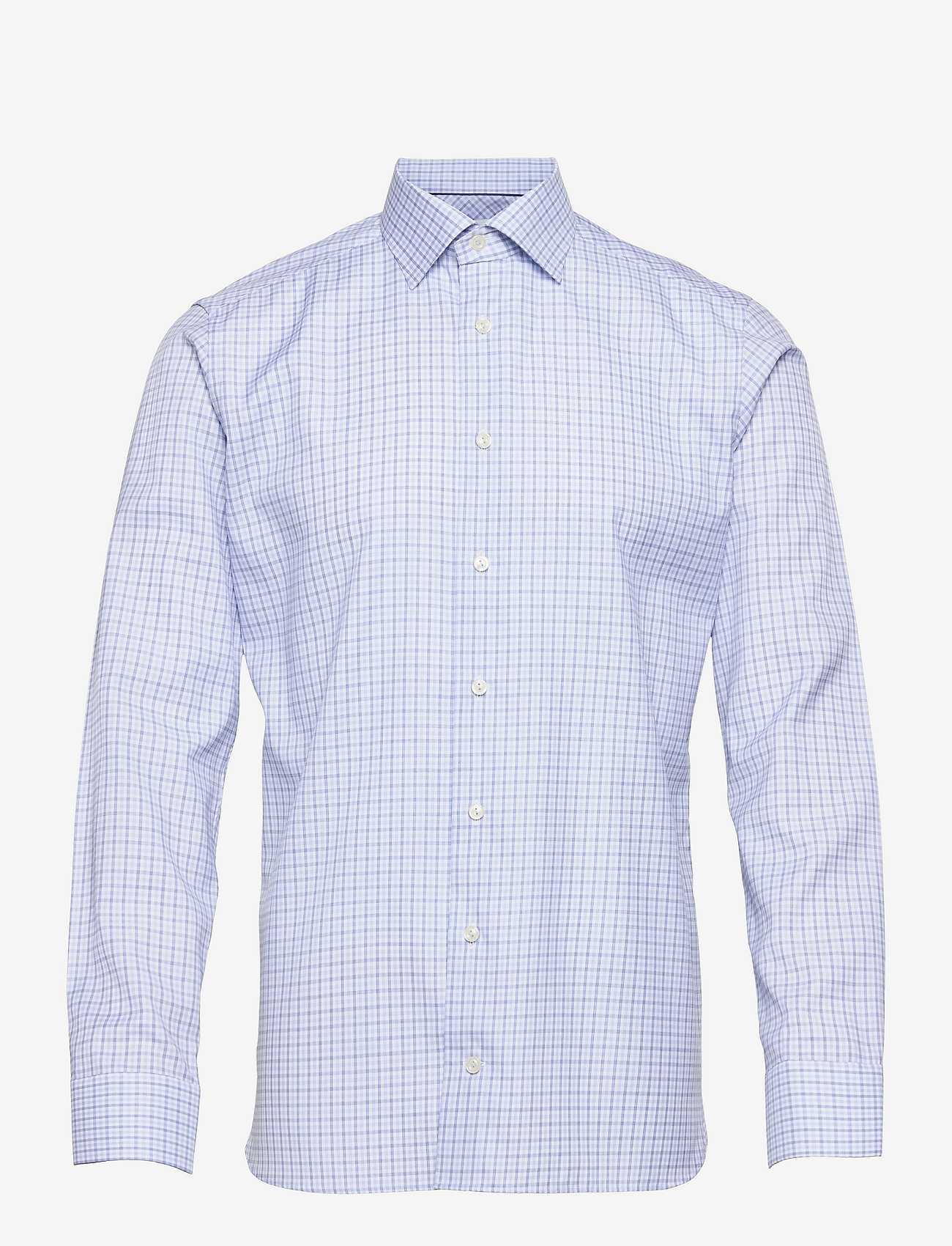 Eton - Men's shirt: Business  Signature Twill - light blue - 0