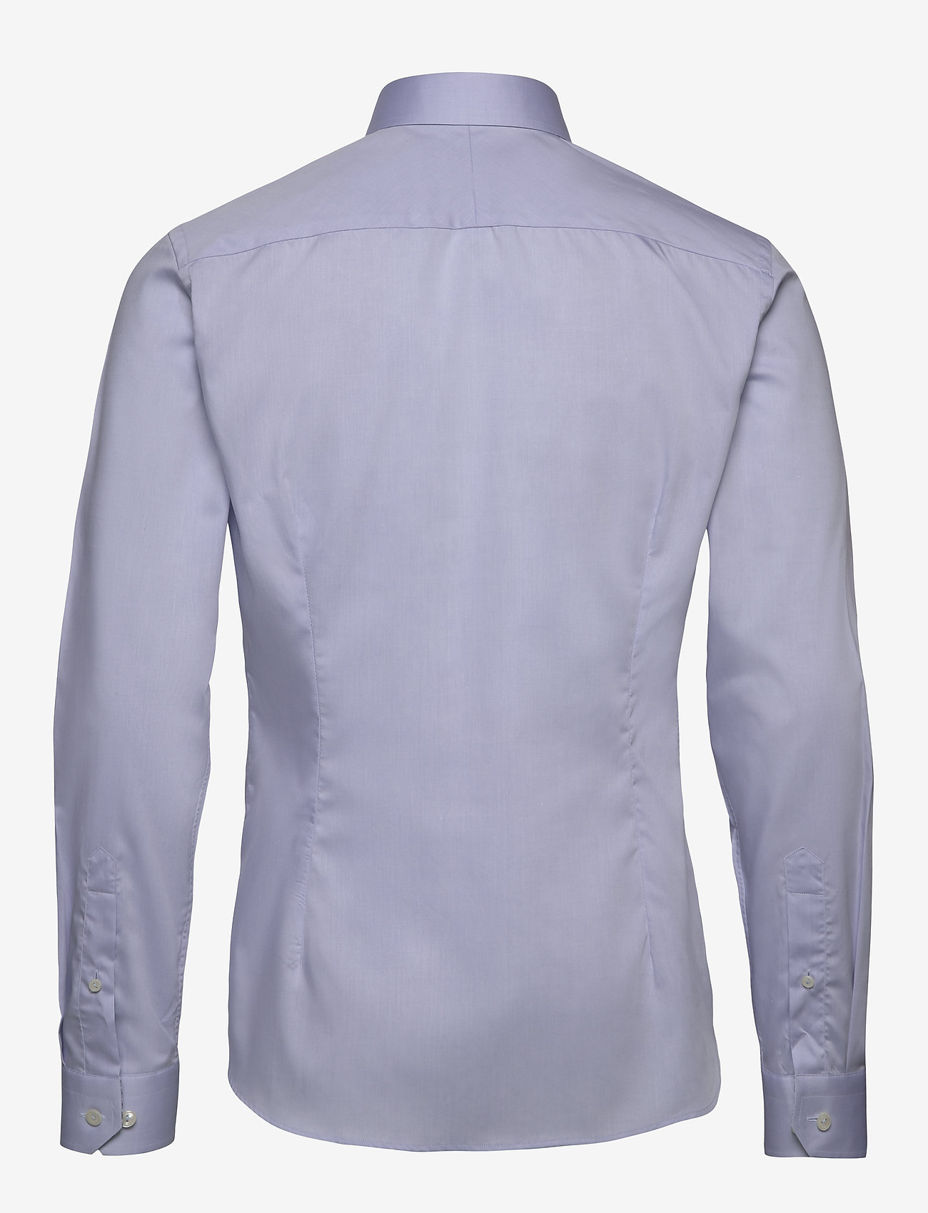 Eton - Twill shirt – geometric details - blue - 1
