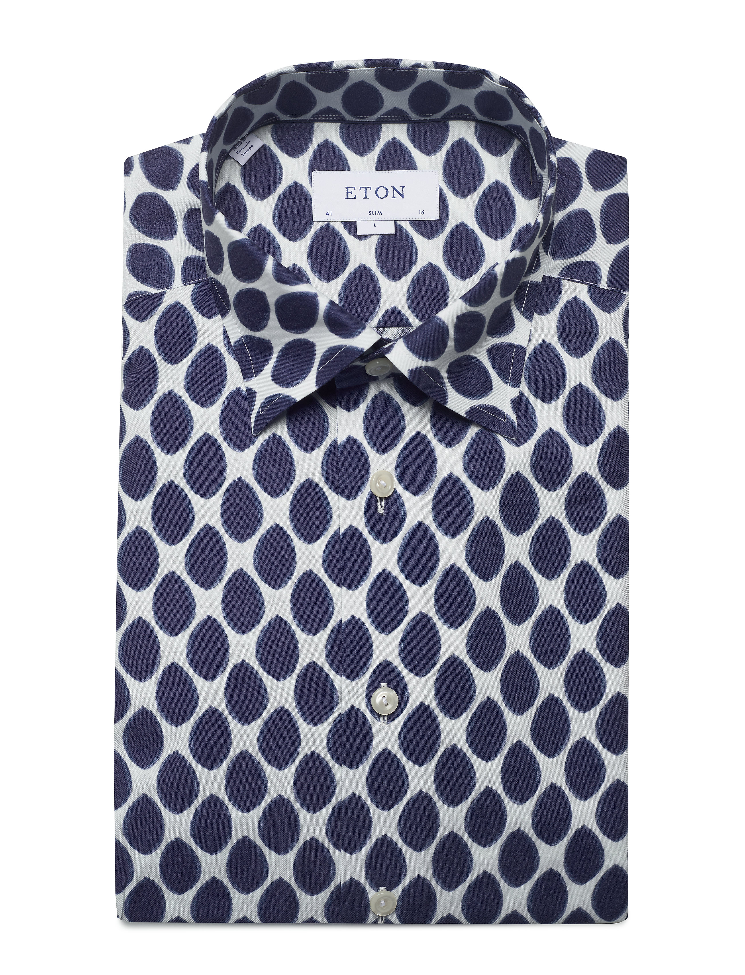 Eton - Watercolour dots - white - 4