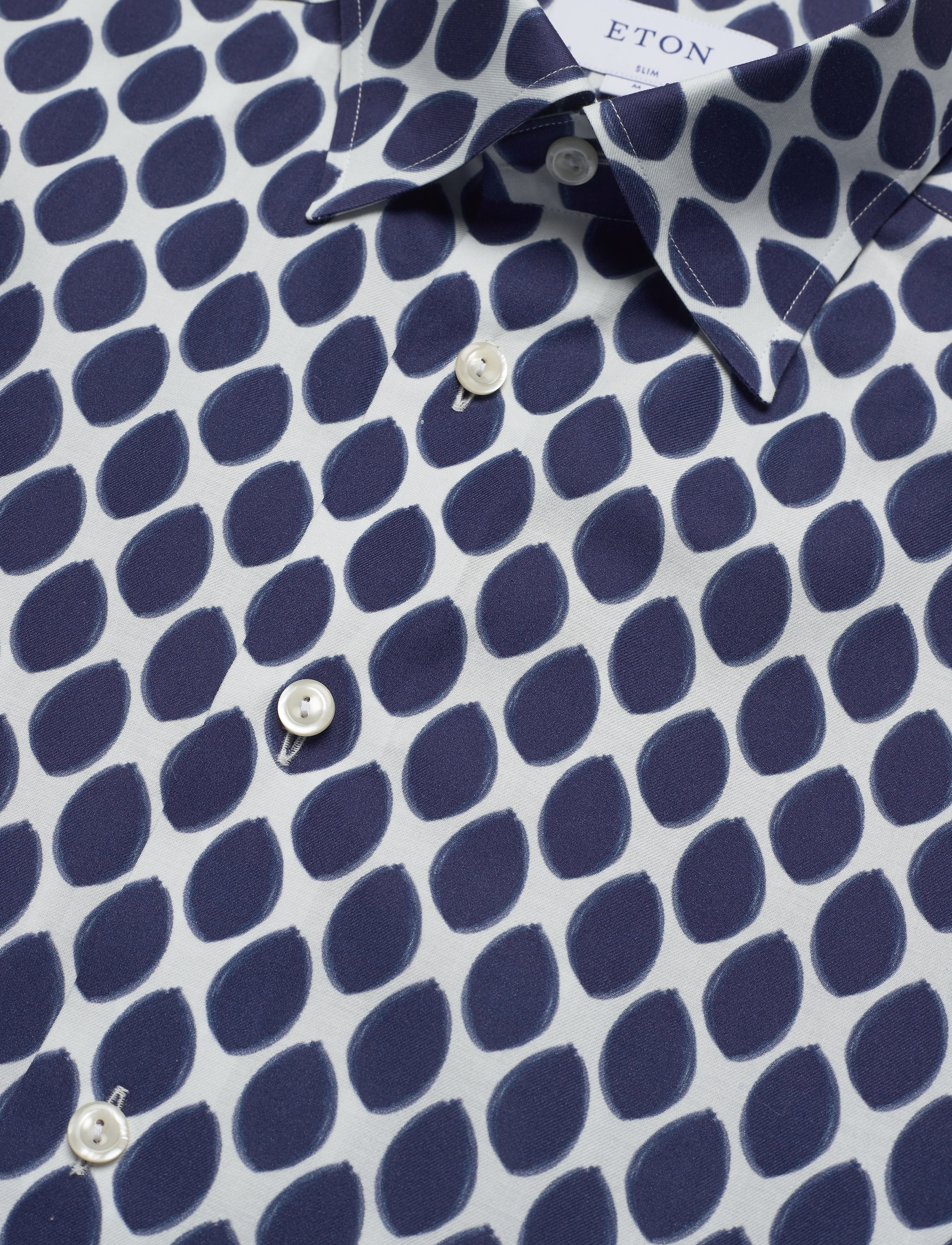Eton - Watercolour dots - white - 3
