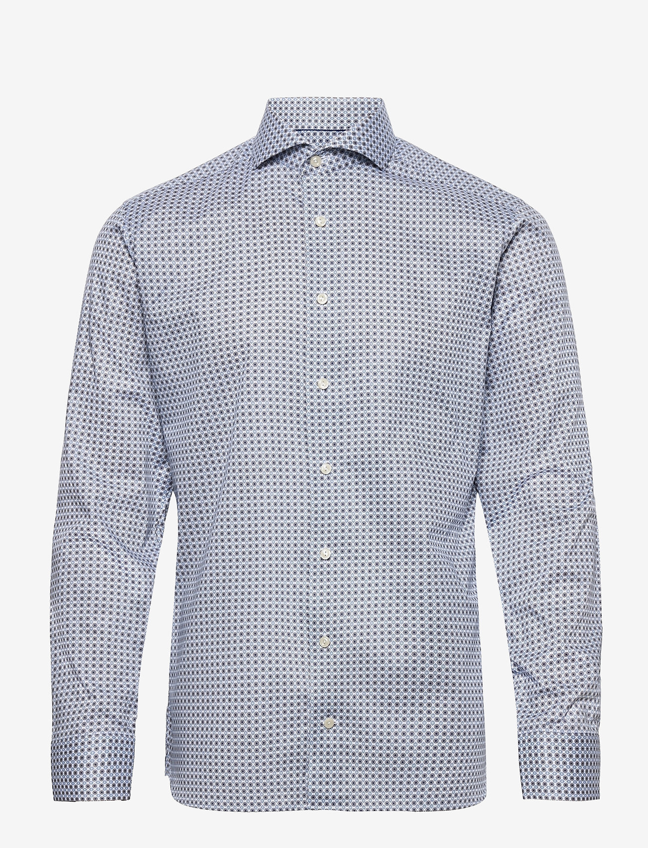 Eton - Men's shirt: Business  Twill - beige - 0