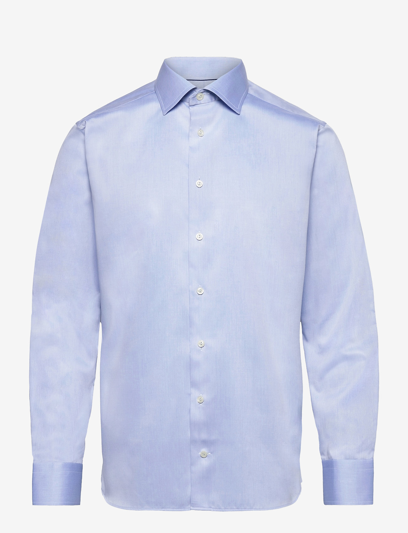 Eton - Slim fit Blue Lightweight twill shirt - blue - 0