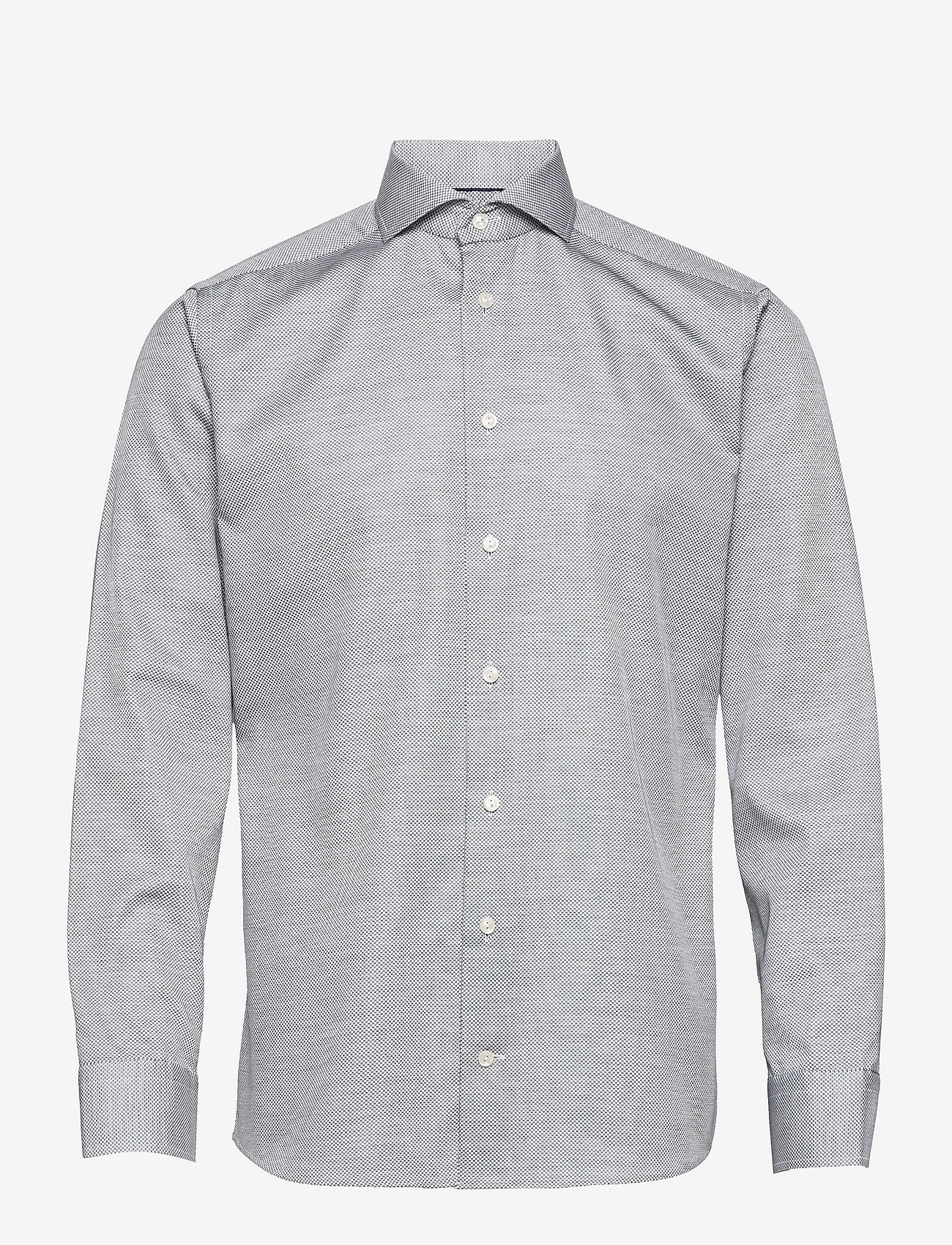 Eton - Men's shirt: Business  Twill - navy blue - 0