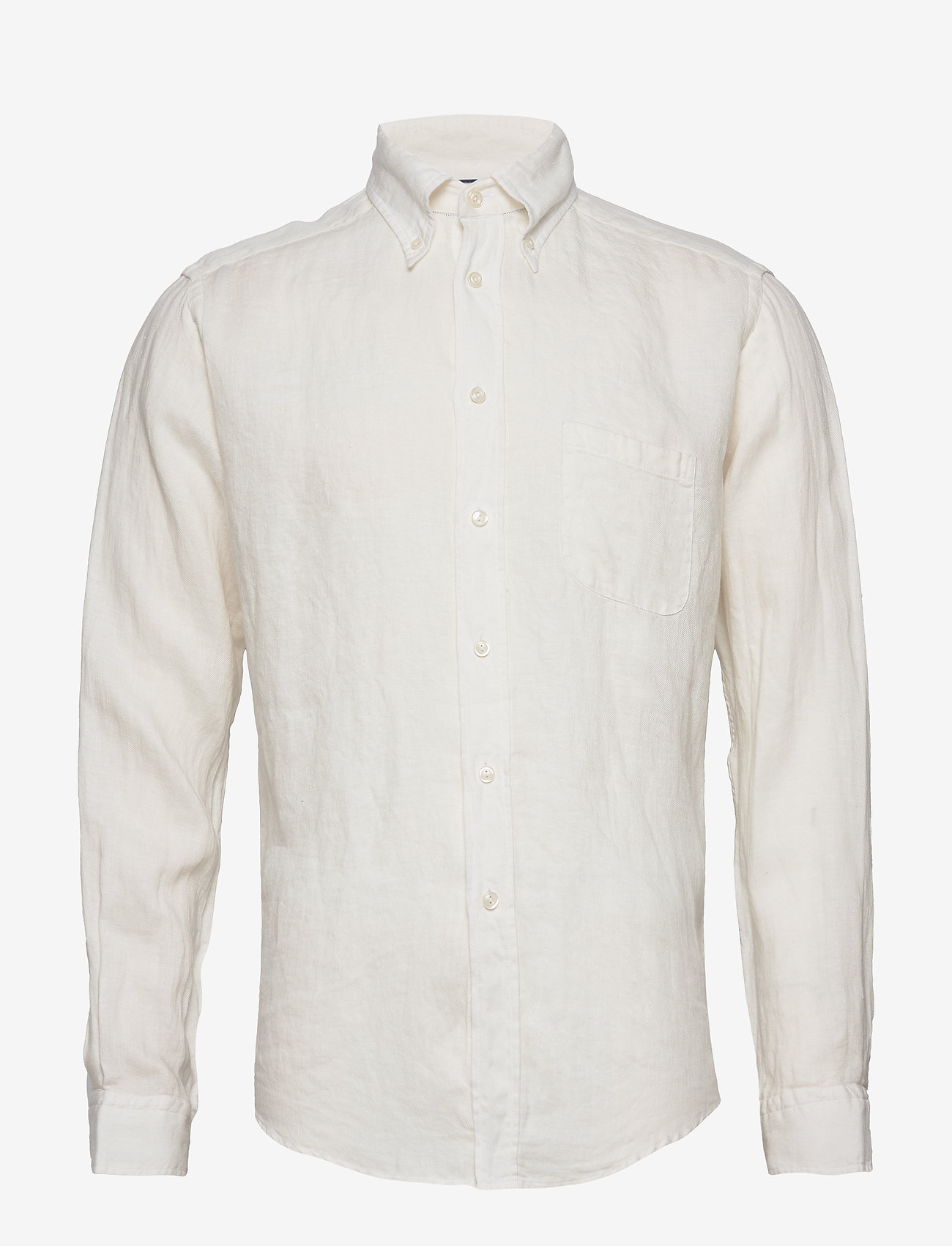 Eton - White luxe linen shirt - white - 0