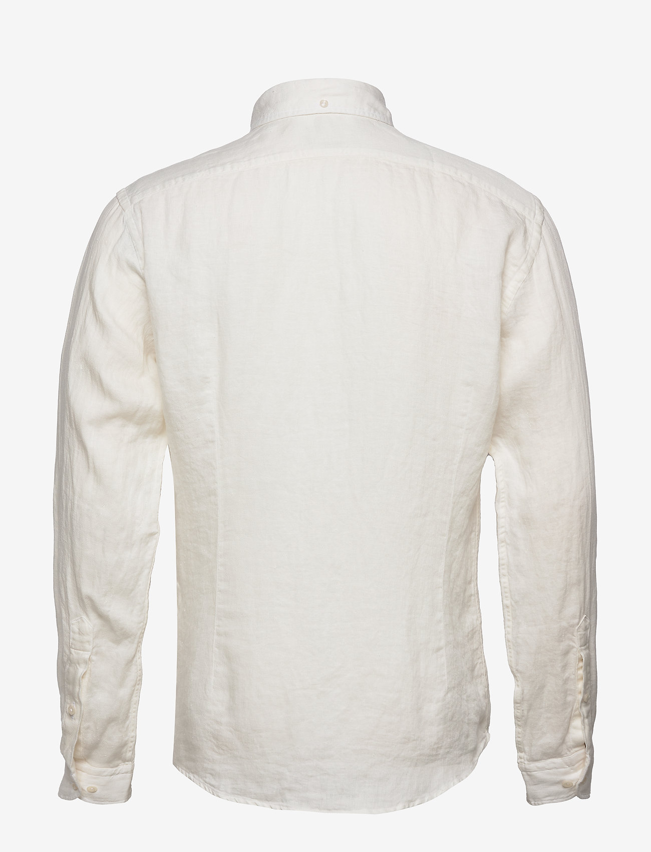 Eton - White luxe linen shirt - white - 1