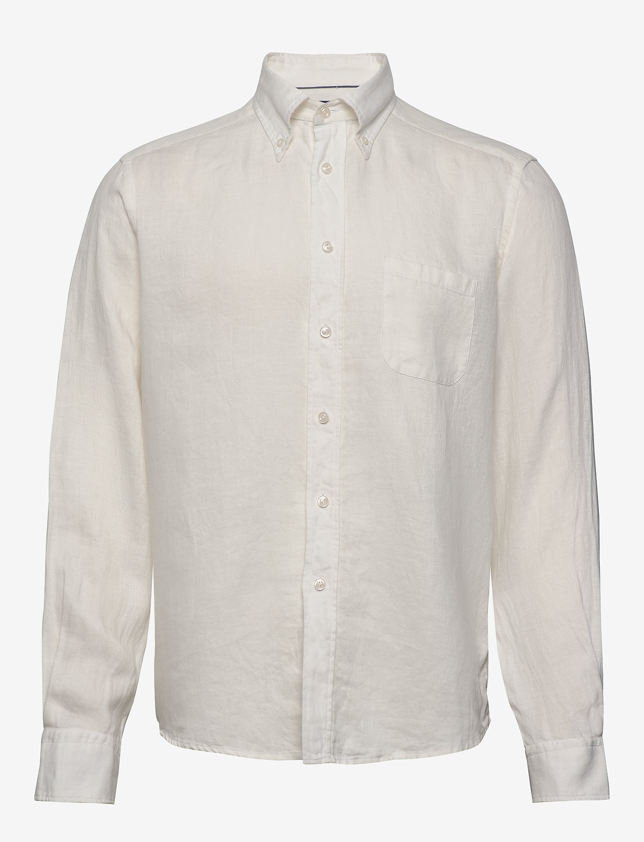 Eton - White luxe linen shirt - white - 0