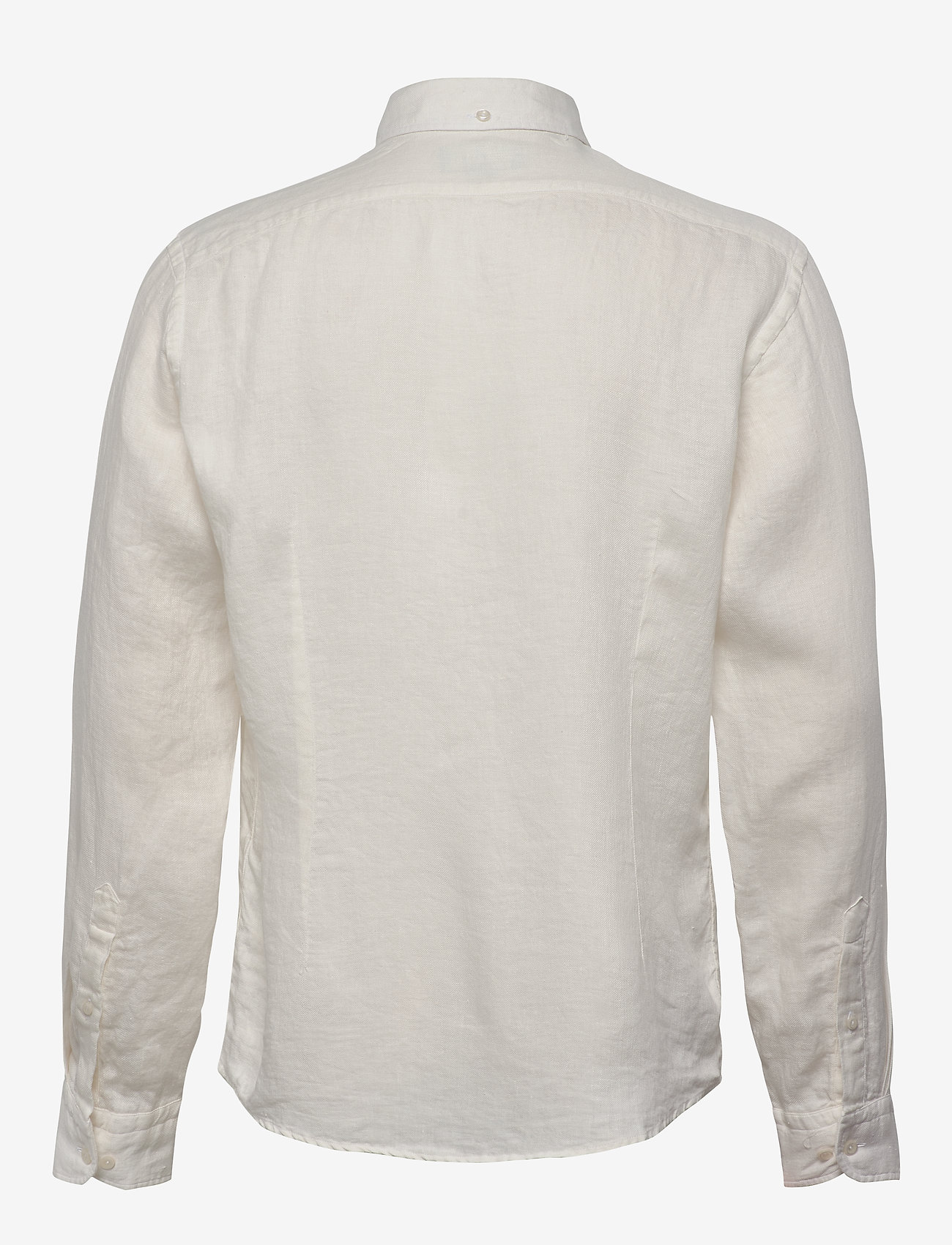 Eton - White luxe linen shirt - white - 2