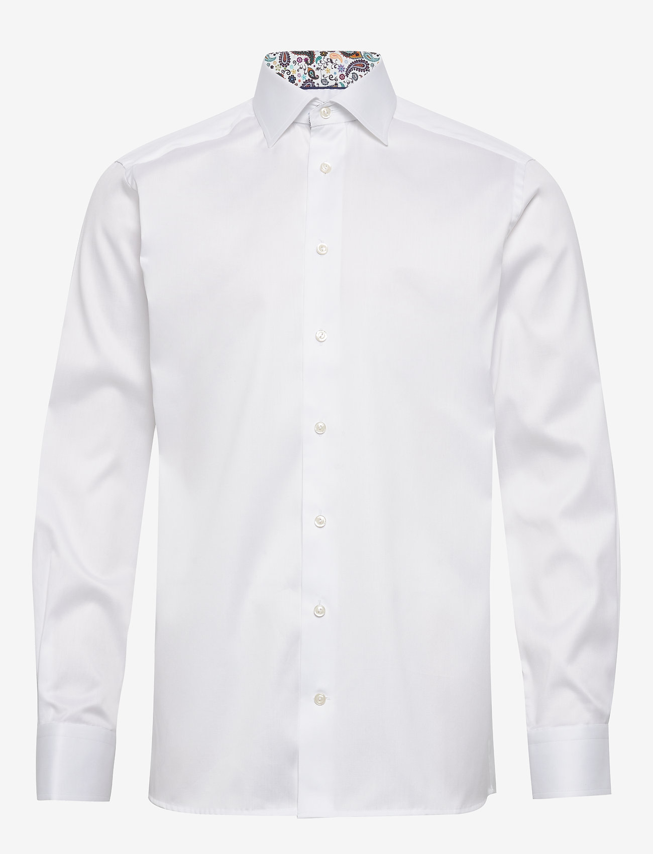 Eton - White twill shirt - white - 0