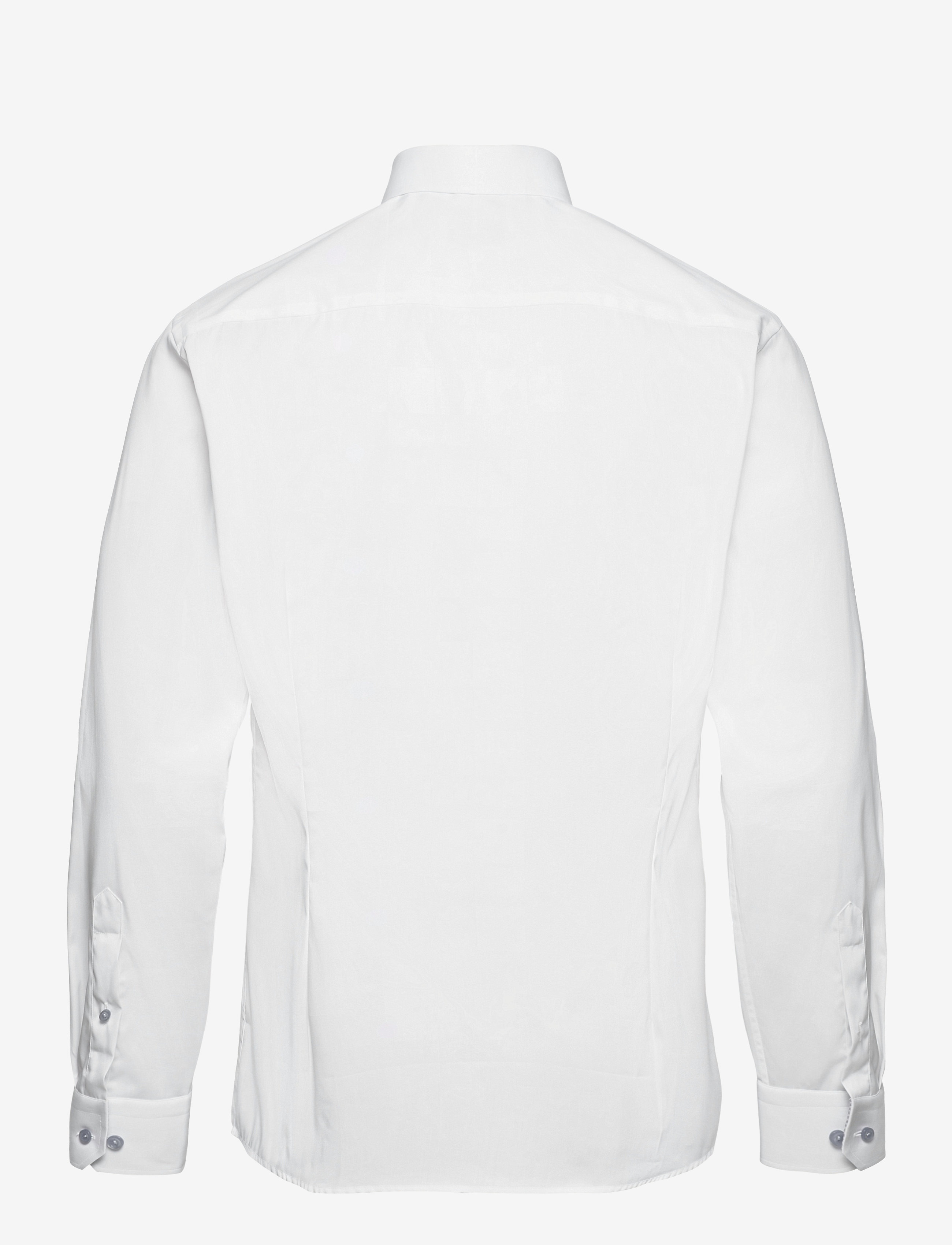 Eton - Slim fit dress shirt w/ contrast collar & cuff - white - 1