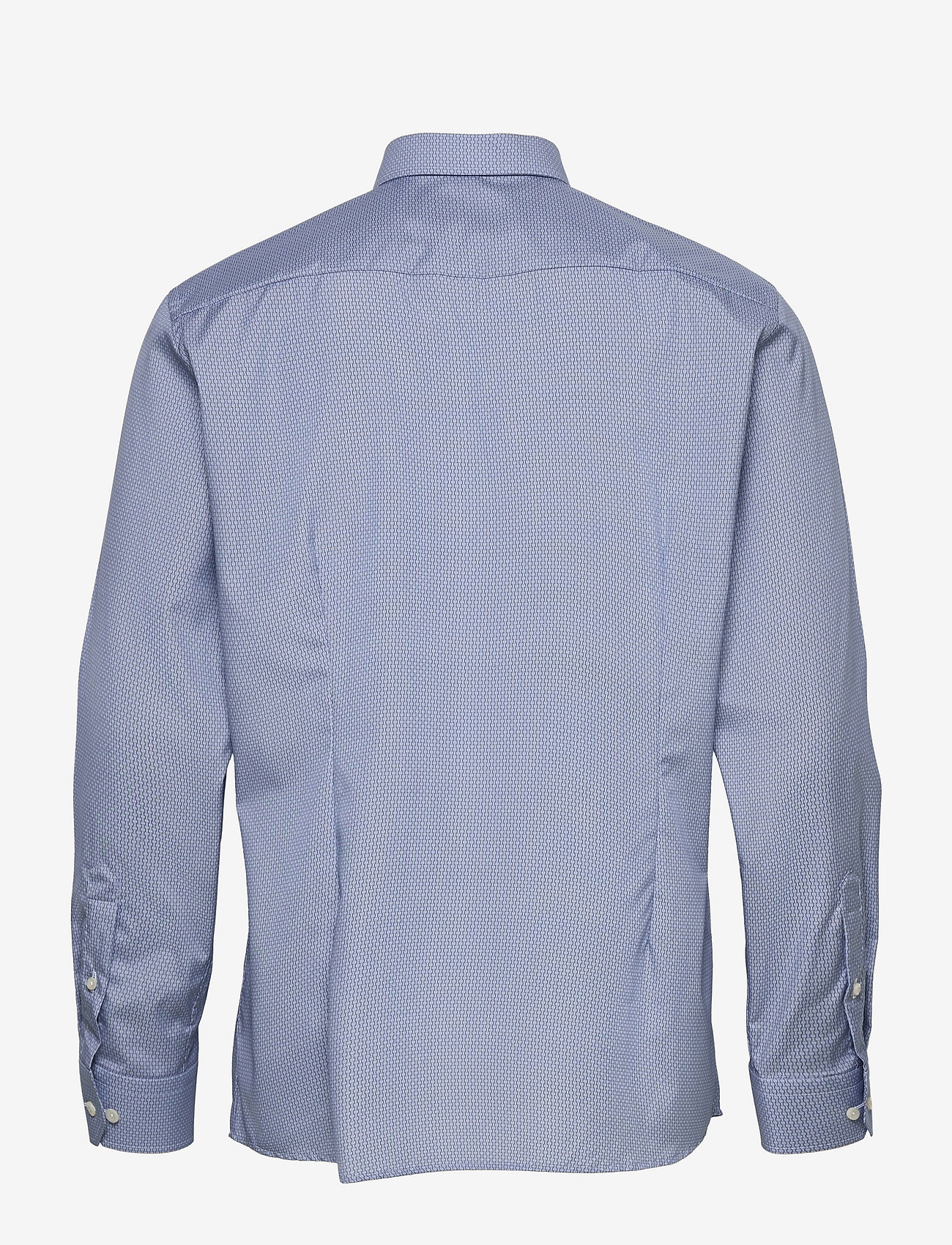 Eton - Contemporary fit Pink/Red Poplin shirt - light blue - 1