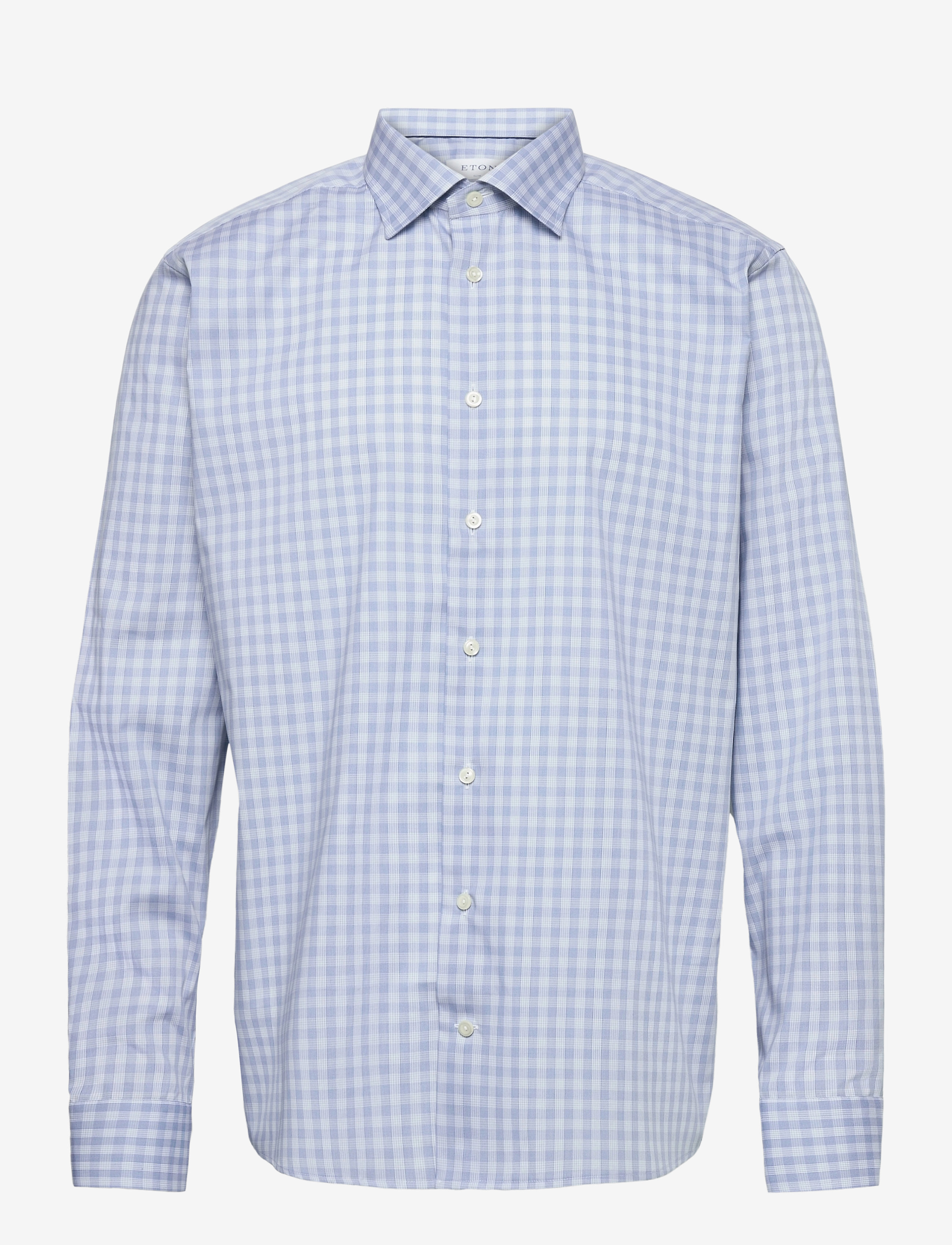 Eton - Slim fit Blue Poplin shirt - blue - 0