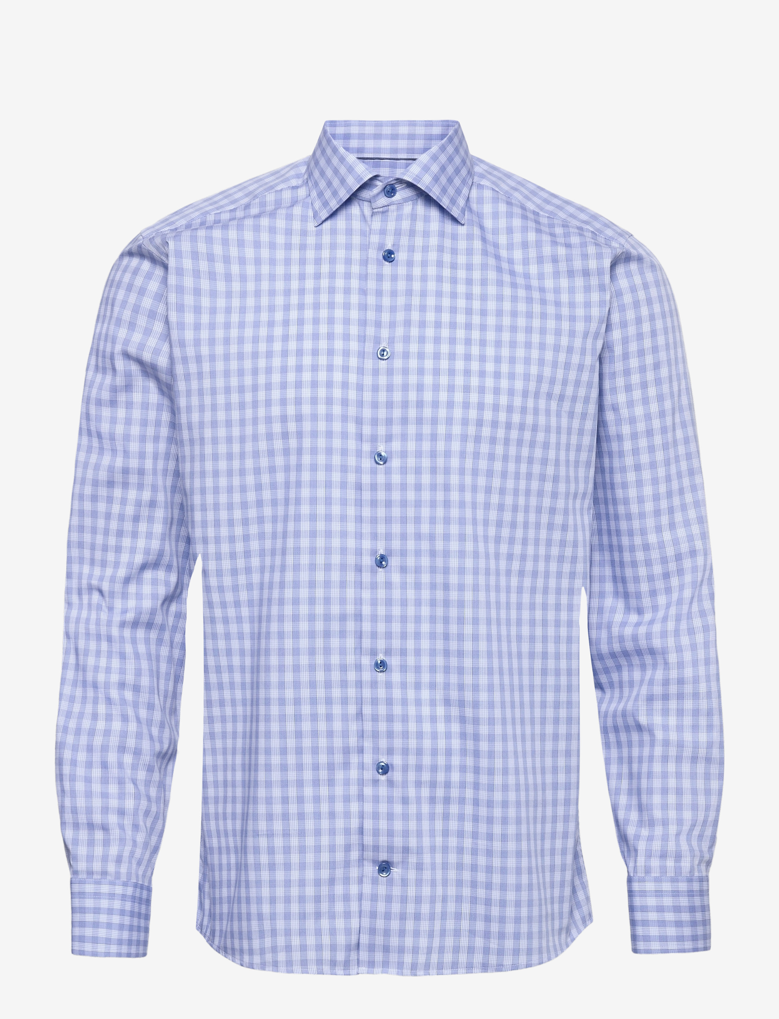 Eton - Slim fit Blue Poplin shirt - blue - 0