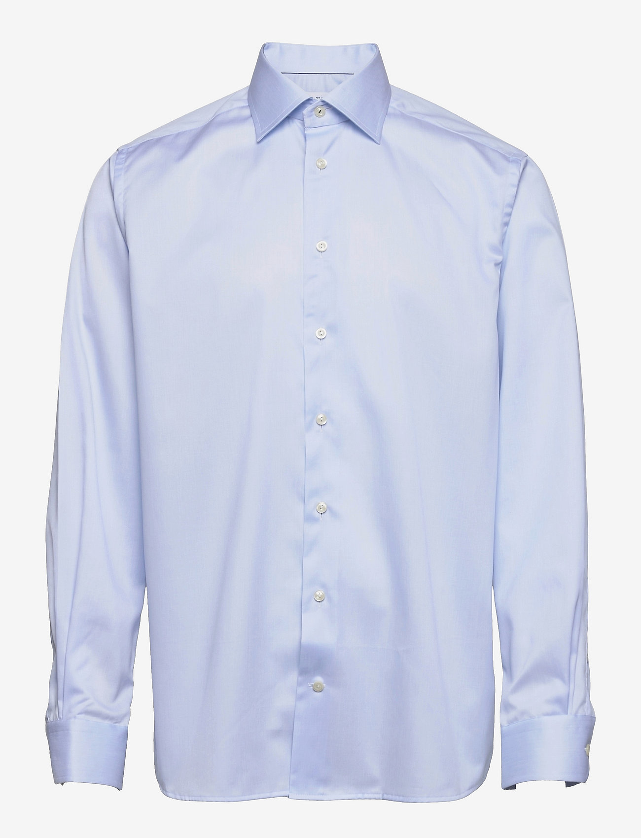 Eton - Men's shirt: Business Casual  Signature Twill - light blue - 0