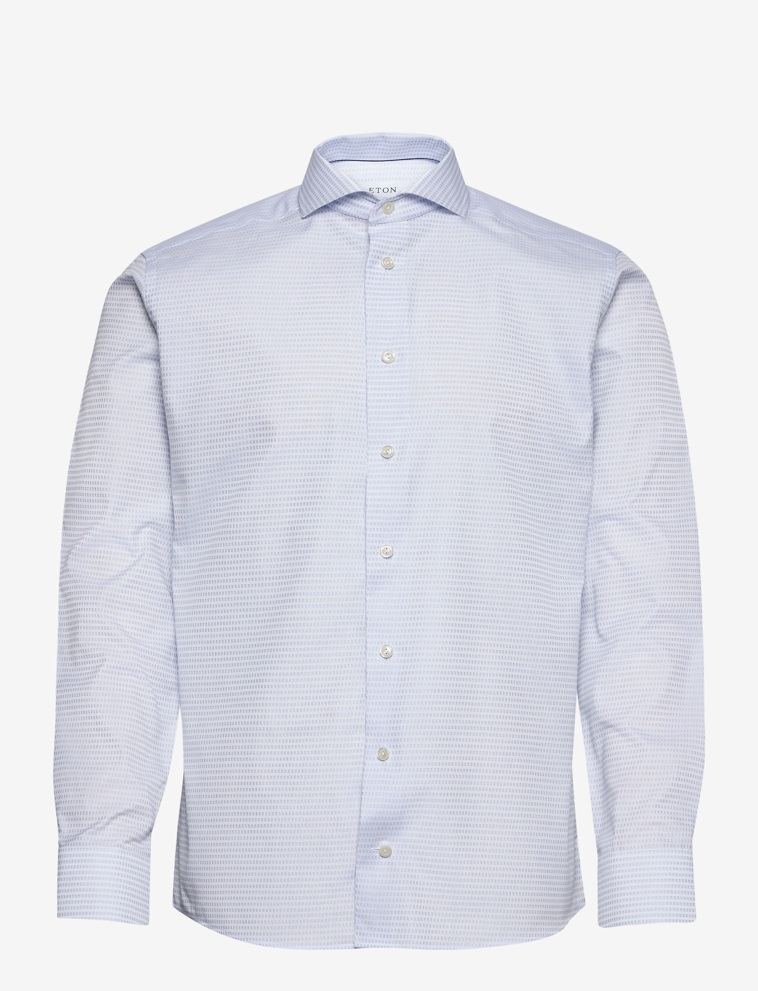 Eton - Slim fit Blue Dobby shirt - blue - 0