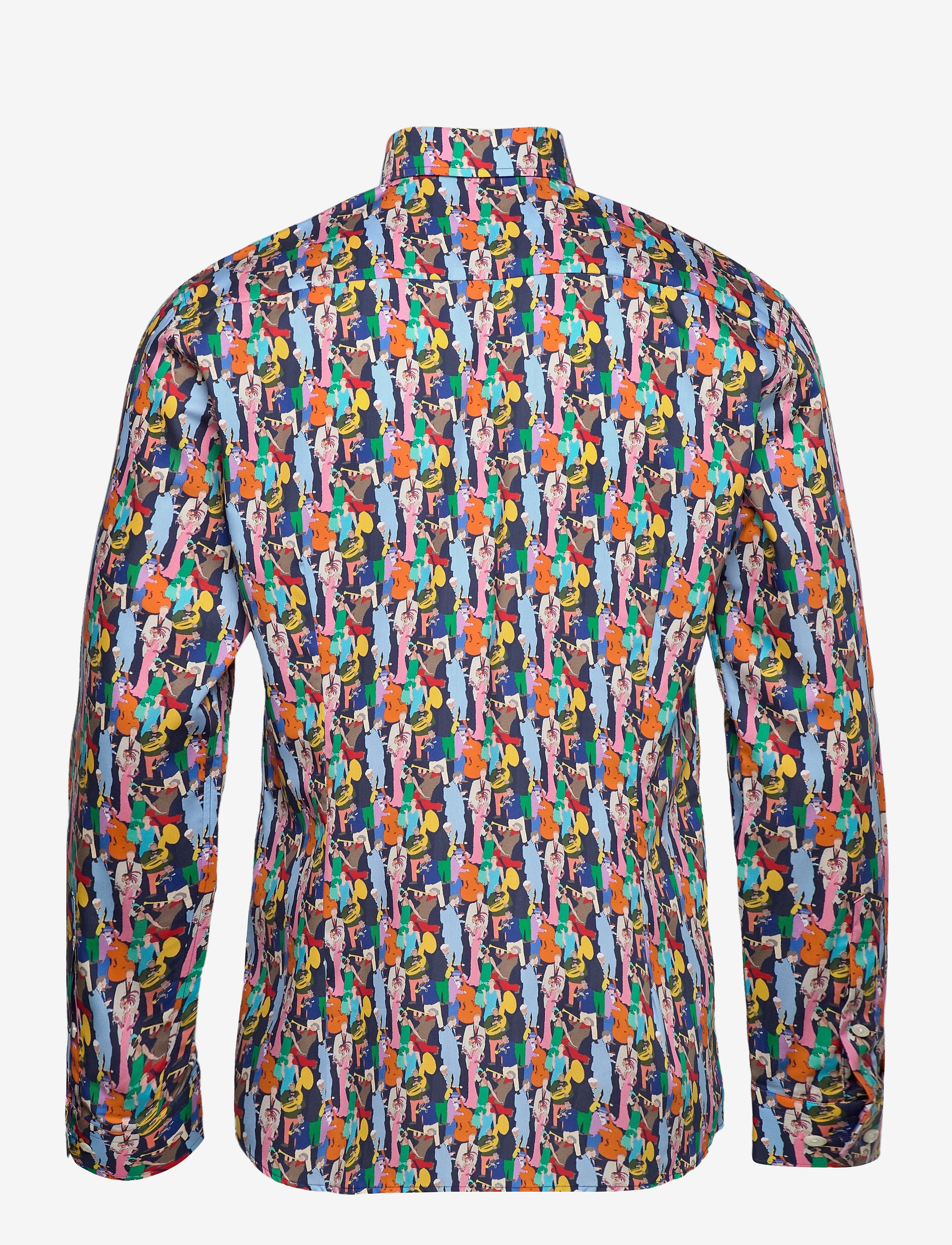 Eton - Slim fit Blue Signature Twill shirt - blue - 1
