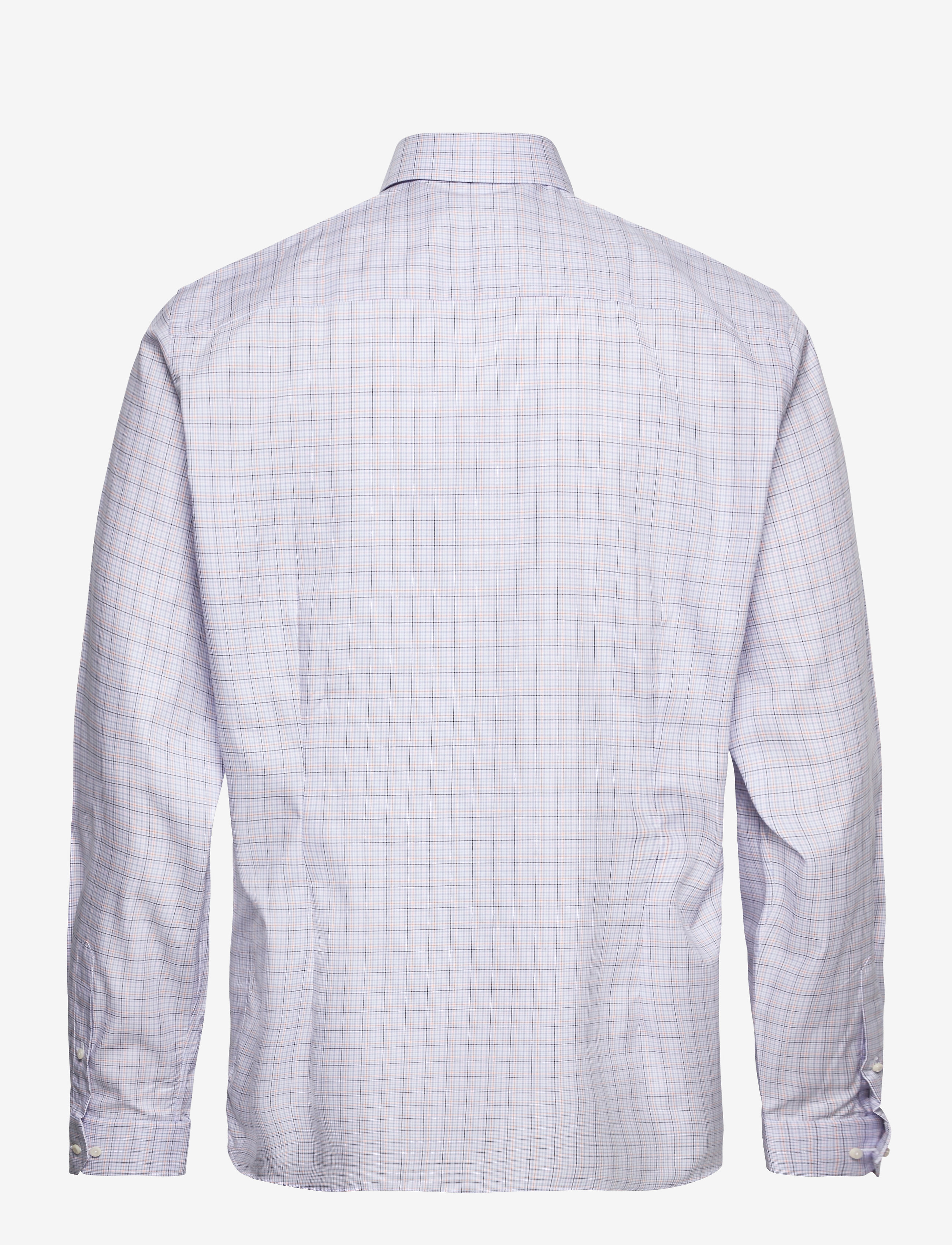 Eton - Contemporary fit Yellow/Orange Lightweight Twill shirt - yellow/orange - 1