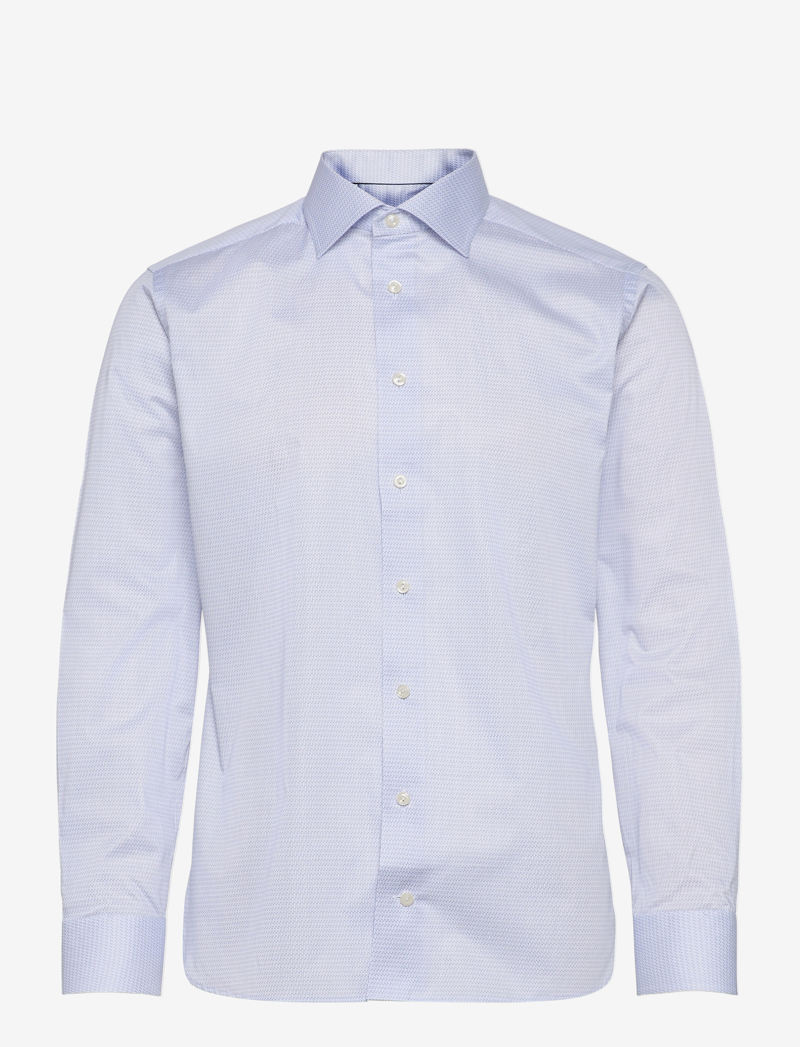 Eton - Slim fit Purple Lightweight Twill shirt - purple - 0