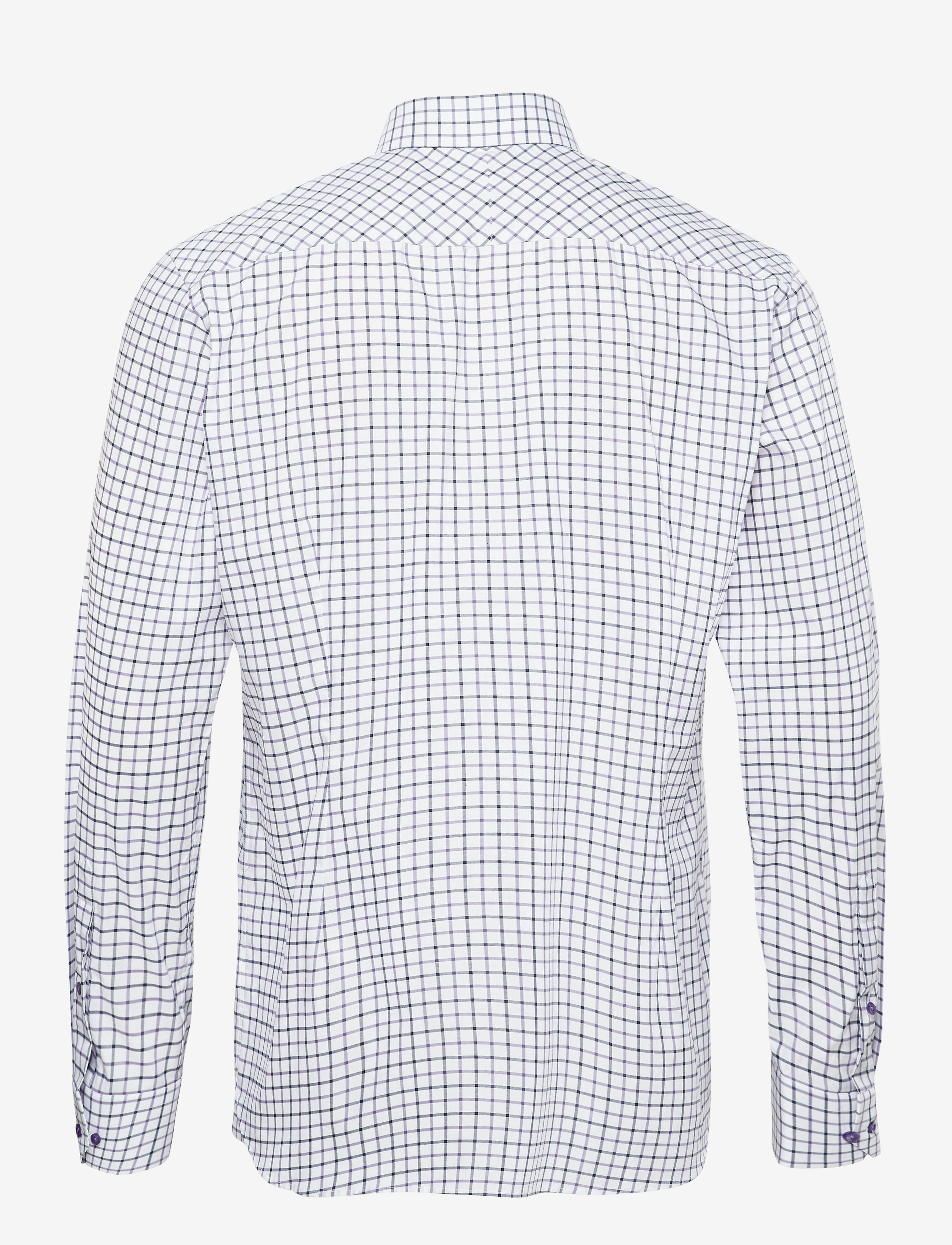 Eton - Contemporary fit Purple Lightweight Twill shirt - purple - 1