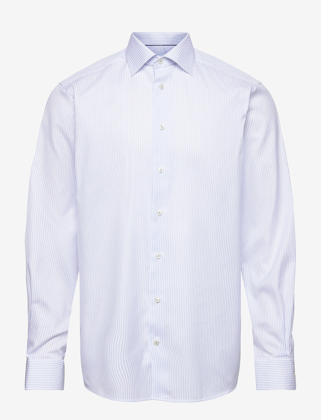 Eton - Contemporary fit Blue Signature Twill shirt - blue - 0