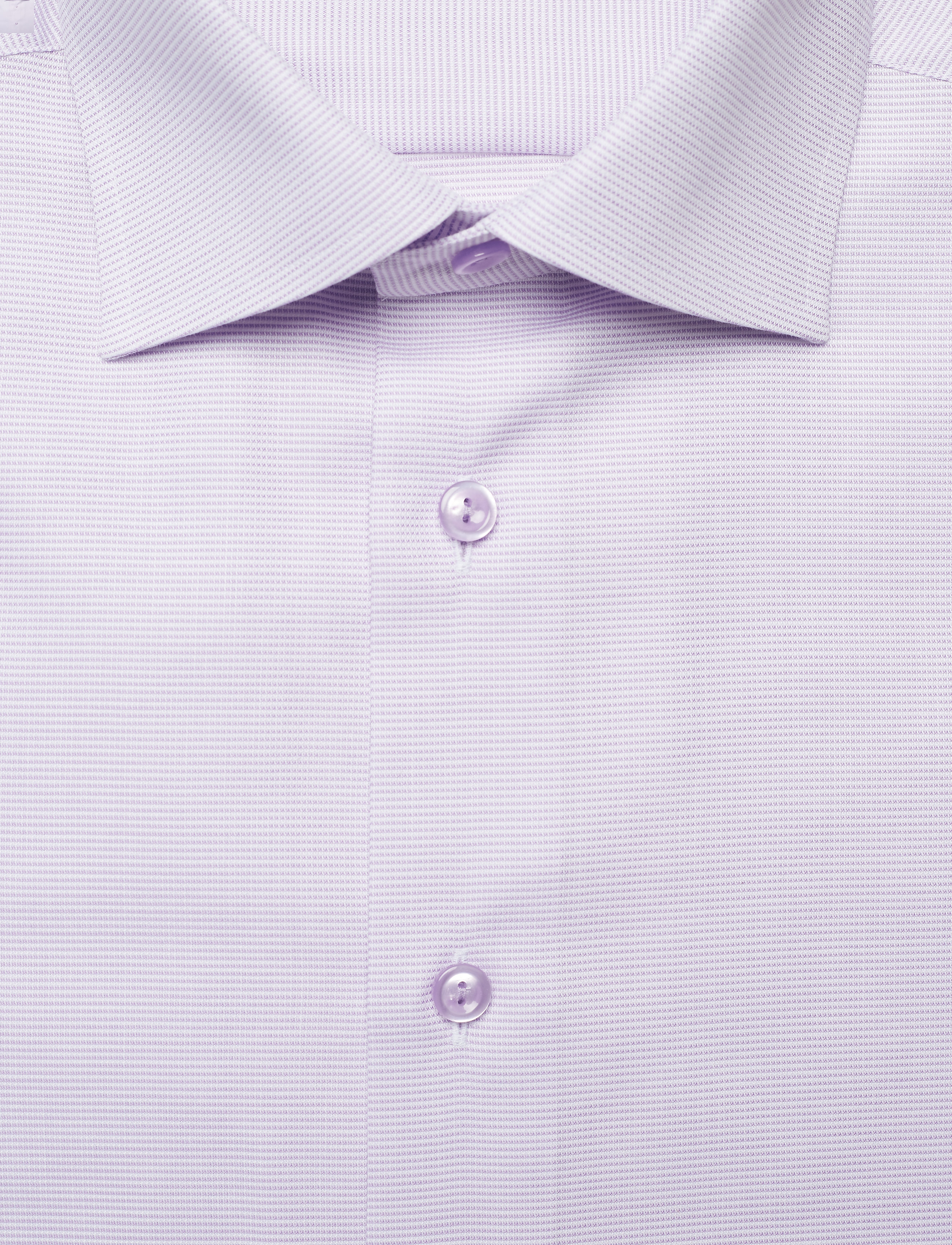 Eton - Slim fit Blue Twill shirt - purple - 2