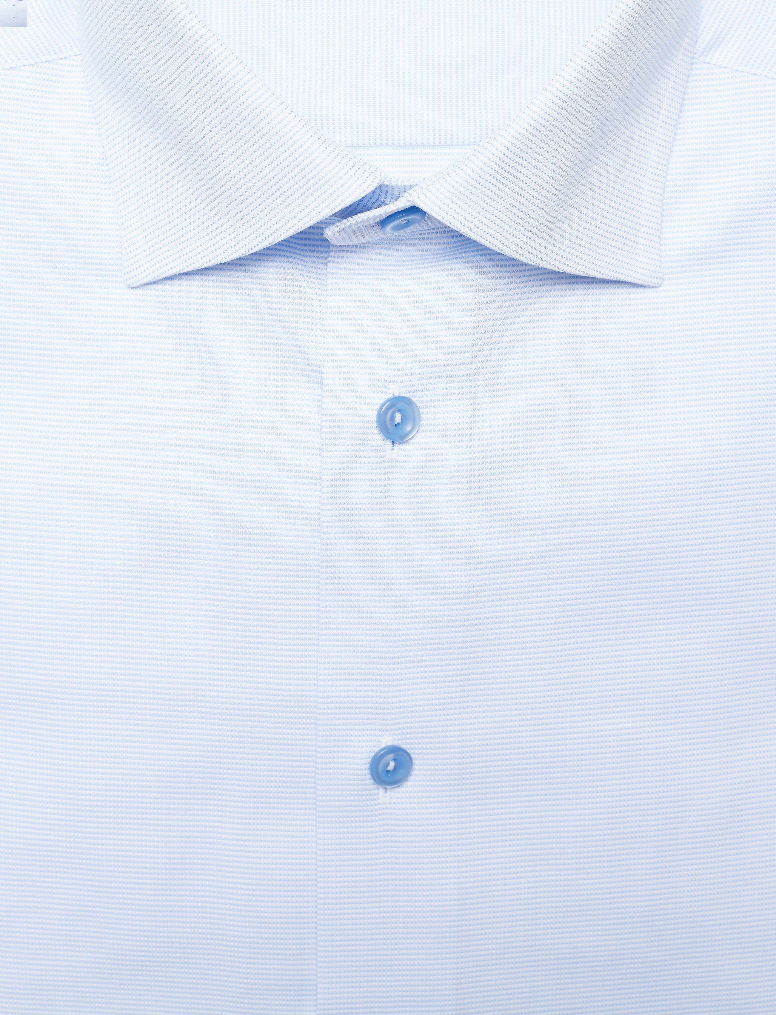 Eton - Men's shirt: Business  Twill - blue - 2