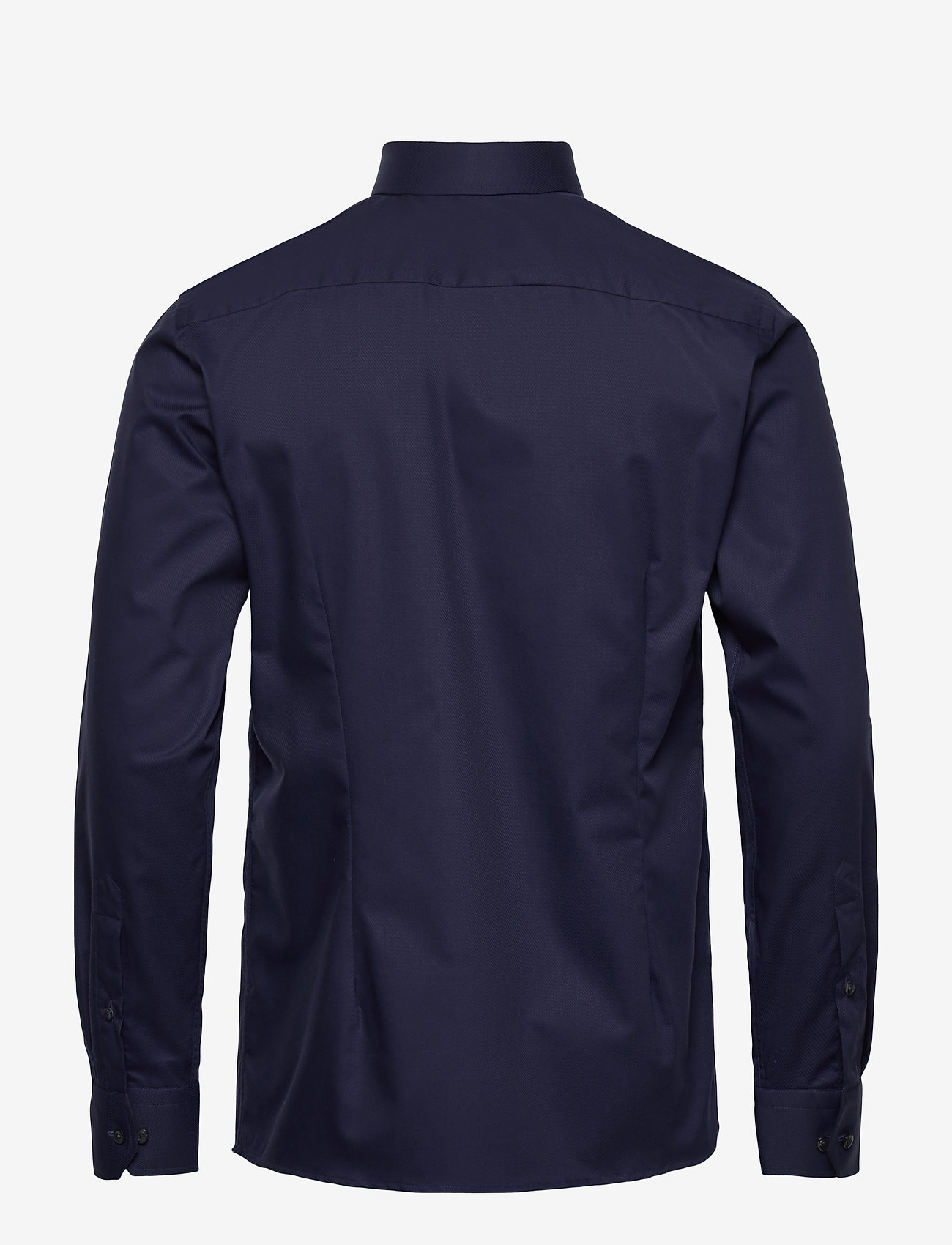 Eton - Slim fit diagonal twill shirt - blue - 1