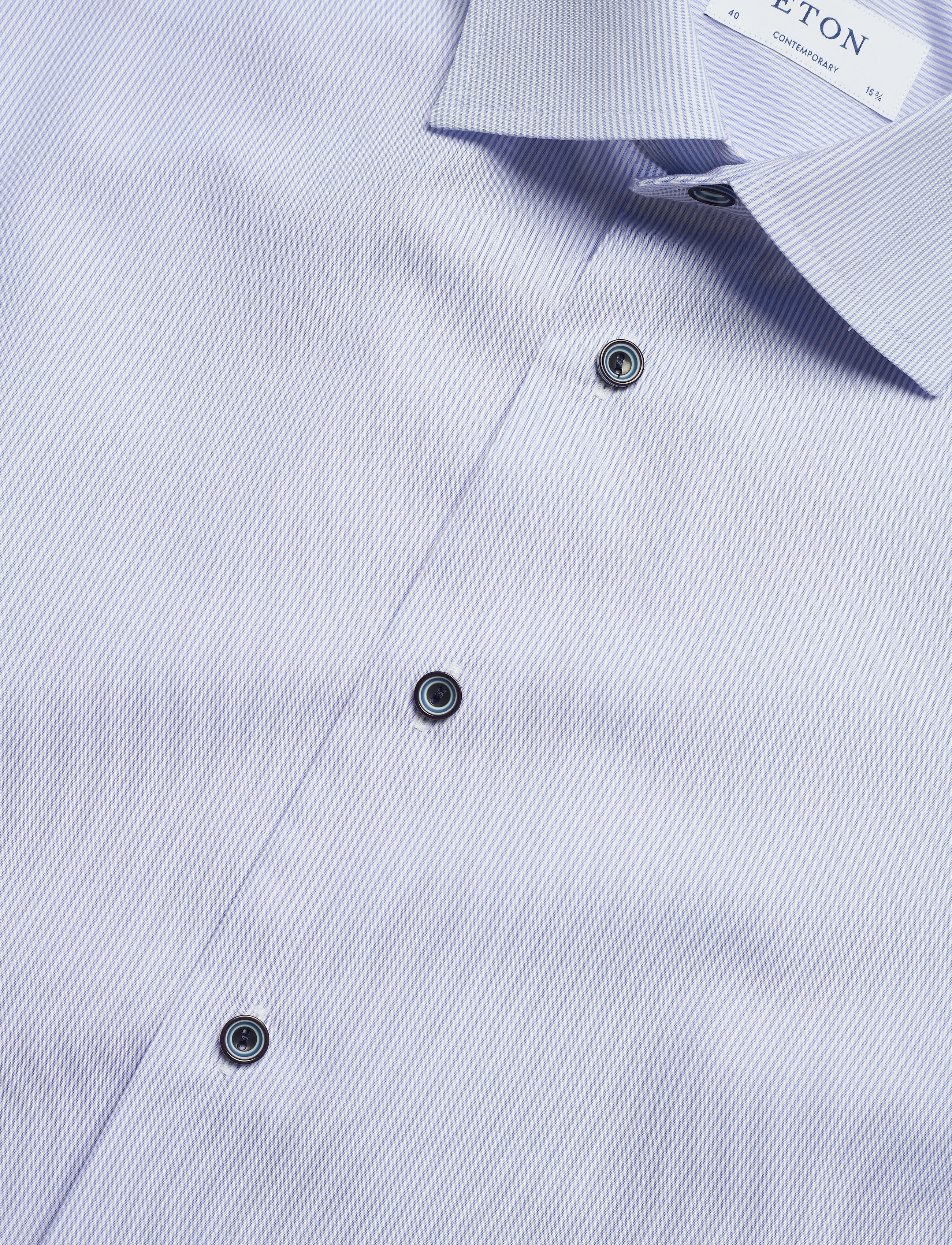 Eton - Contemporary fit Cotton shirt - blue - 3