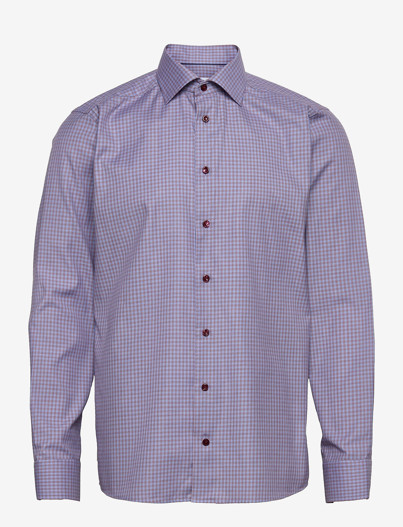 Eton - Men's shirt: Business  Signature Twill - light blue - 0