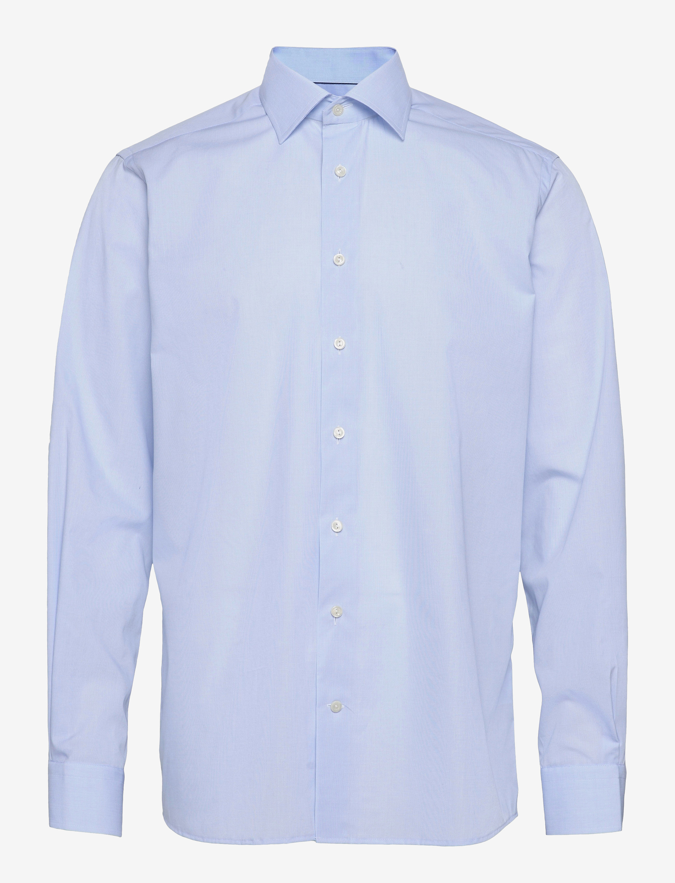Eton - Contemporary fit Business Poplin Shirt - blue - 0
