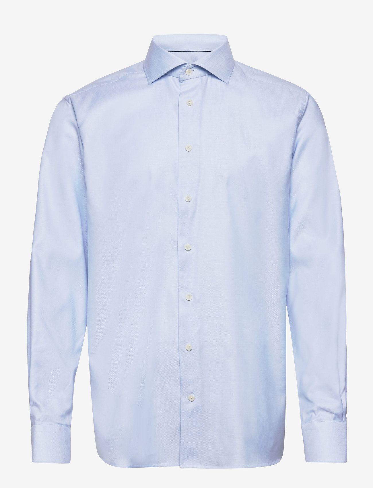Eton - Men's shirt: Business  Cotton Tencel Stretch - light blue - 0