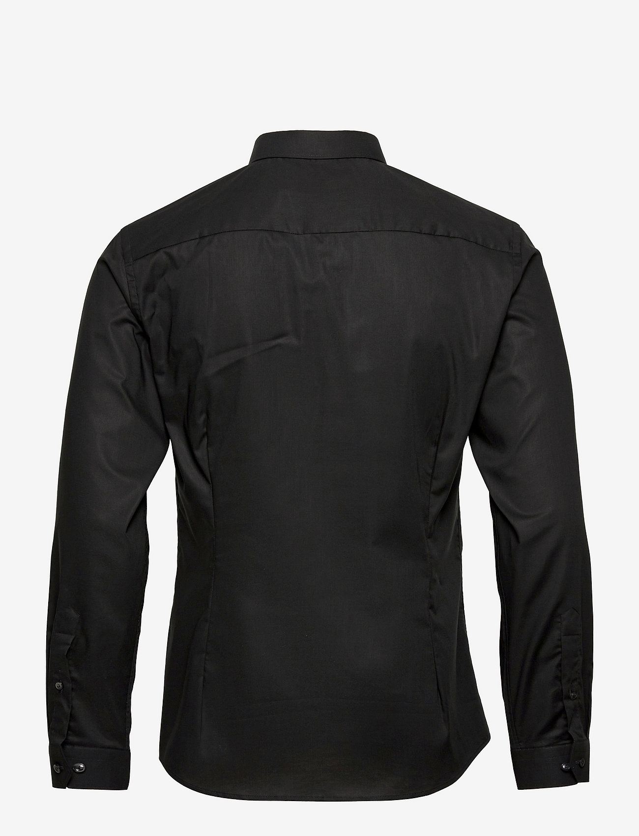 Eton - Men's shirt: Business  Poplin Stretch - black - 1