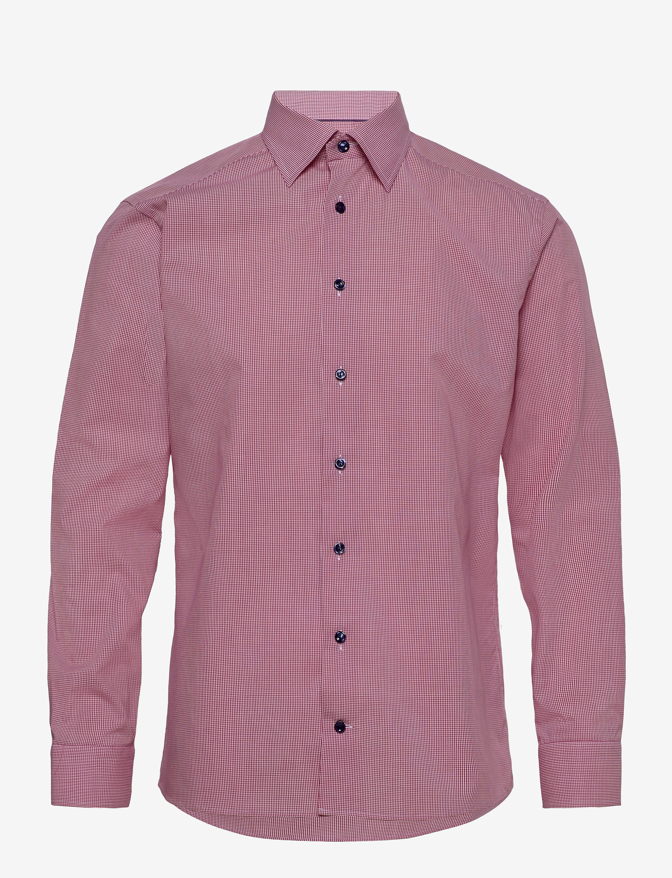 Eton - Slim fit Business Poplin Shirt - pink/red - 0