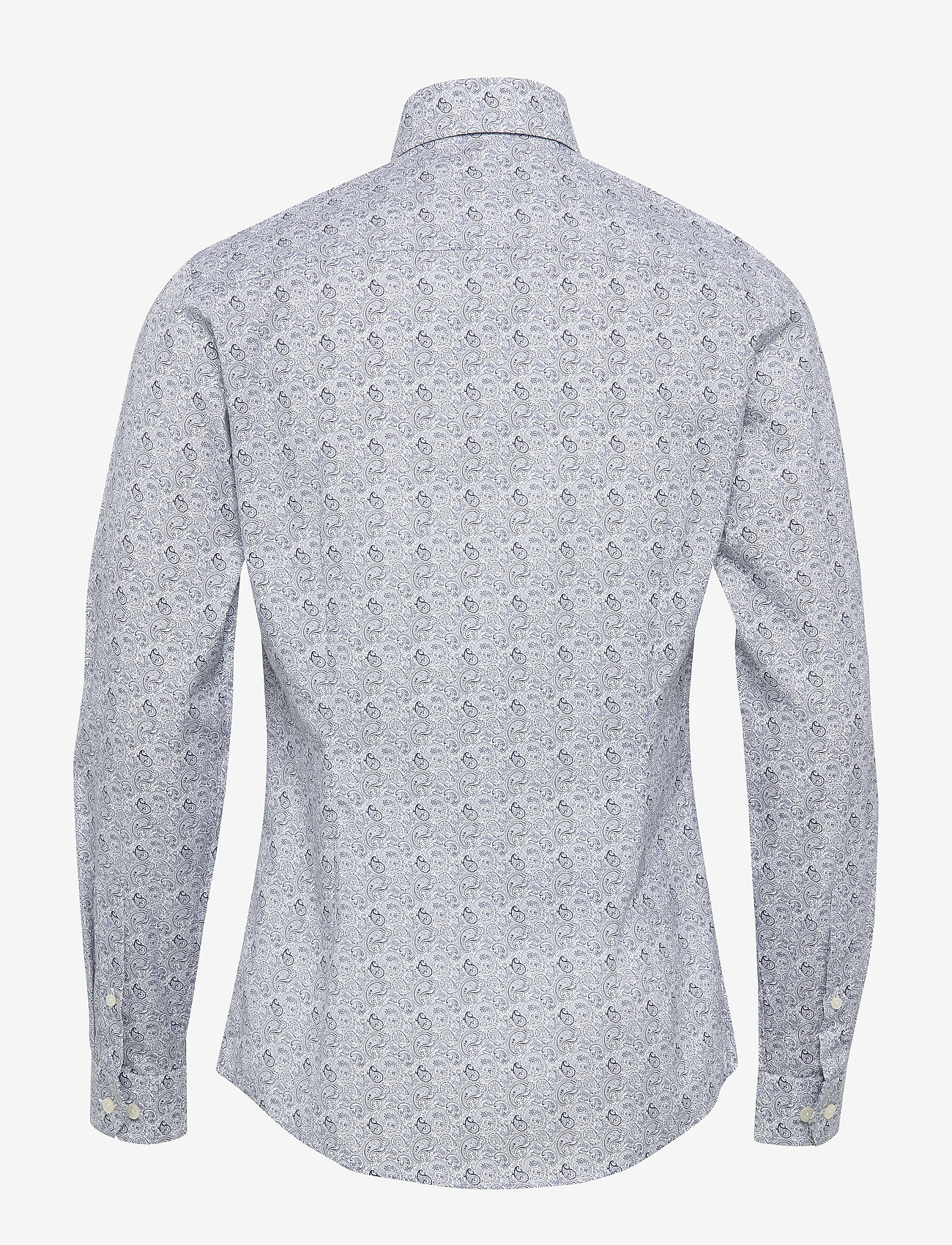 Eton - Paisley Print Shirt - blue - 1