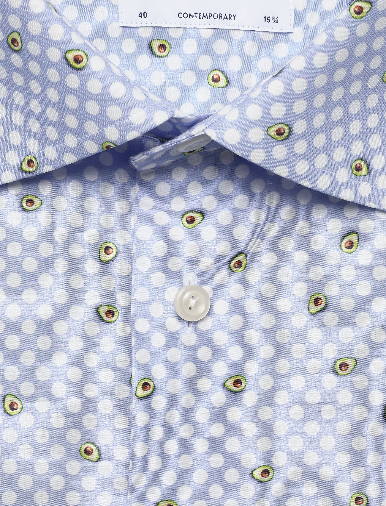 Eton - Soft striped twill shirt - blue - 2
