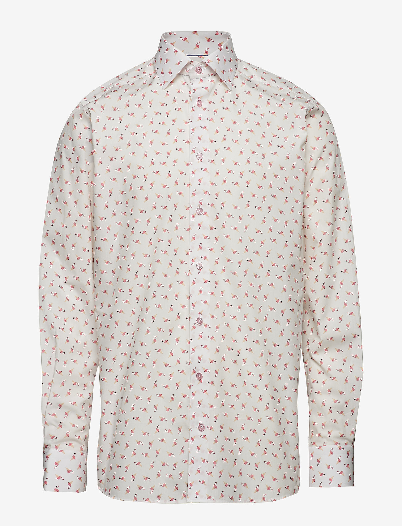 Eton - Ice Cream Flamingo Shirt - Contemporary fit - pink/red - 0